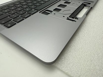 Macbook Pro 13" 2020 2022 A2338 Topcase QWERTZ Spacegrau Grau #T877