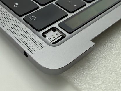 Macbook Pro 13" 2020 2022 A2338 Topcase QWERTZ Spacegrau Grau #T877