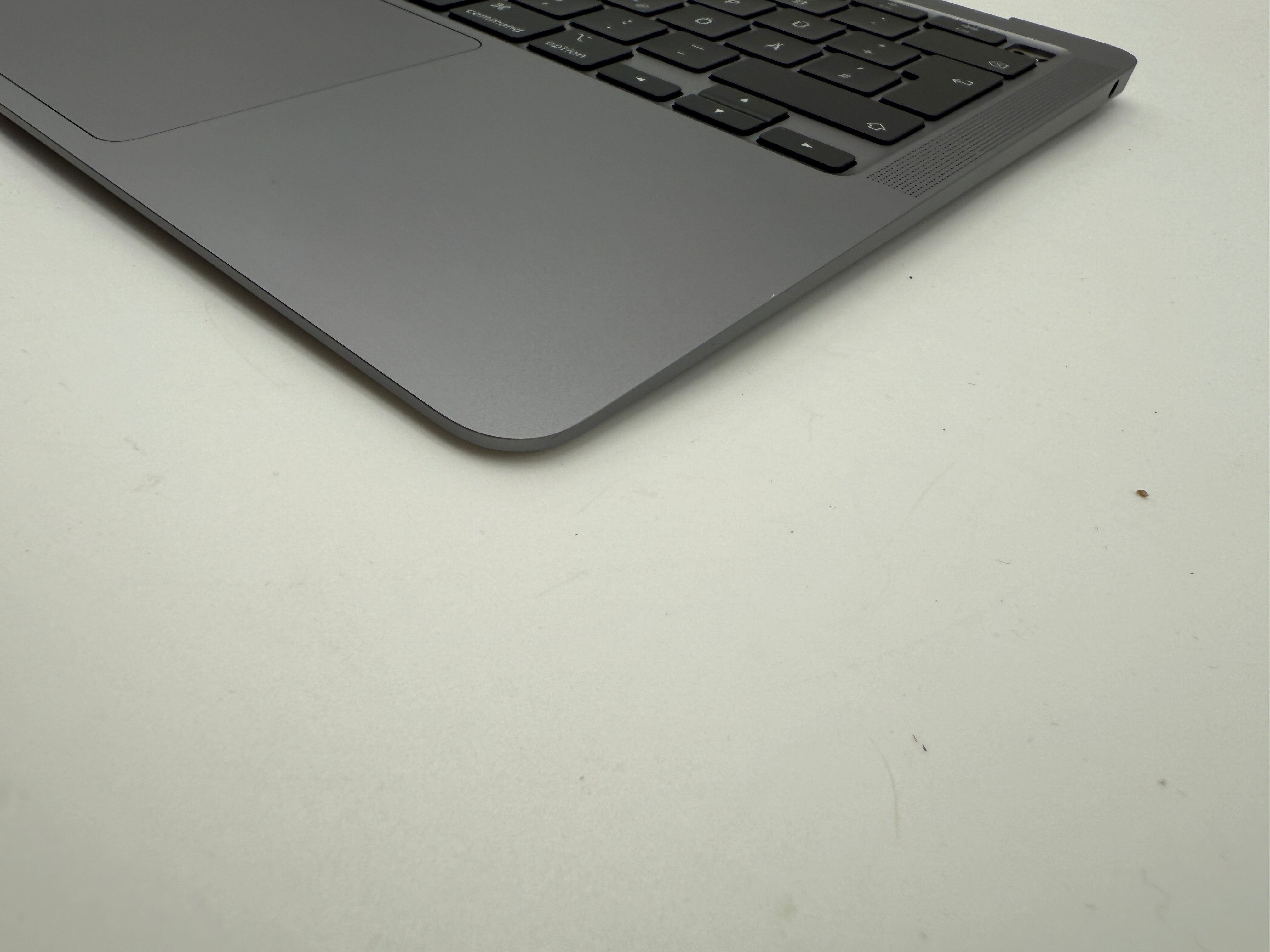 MacBook Air 13" 2020 A2337 Topcase QWERTZ Akku Tastatur Grau #T879