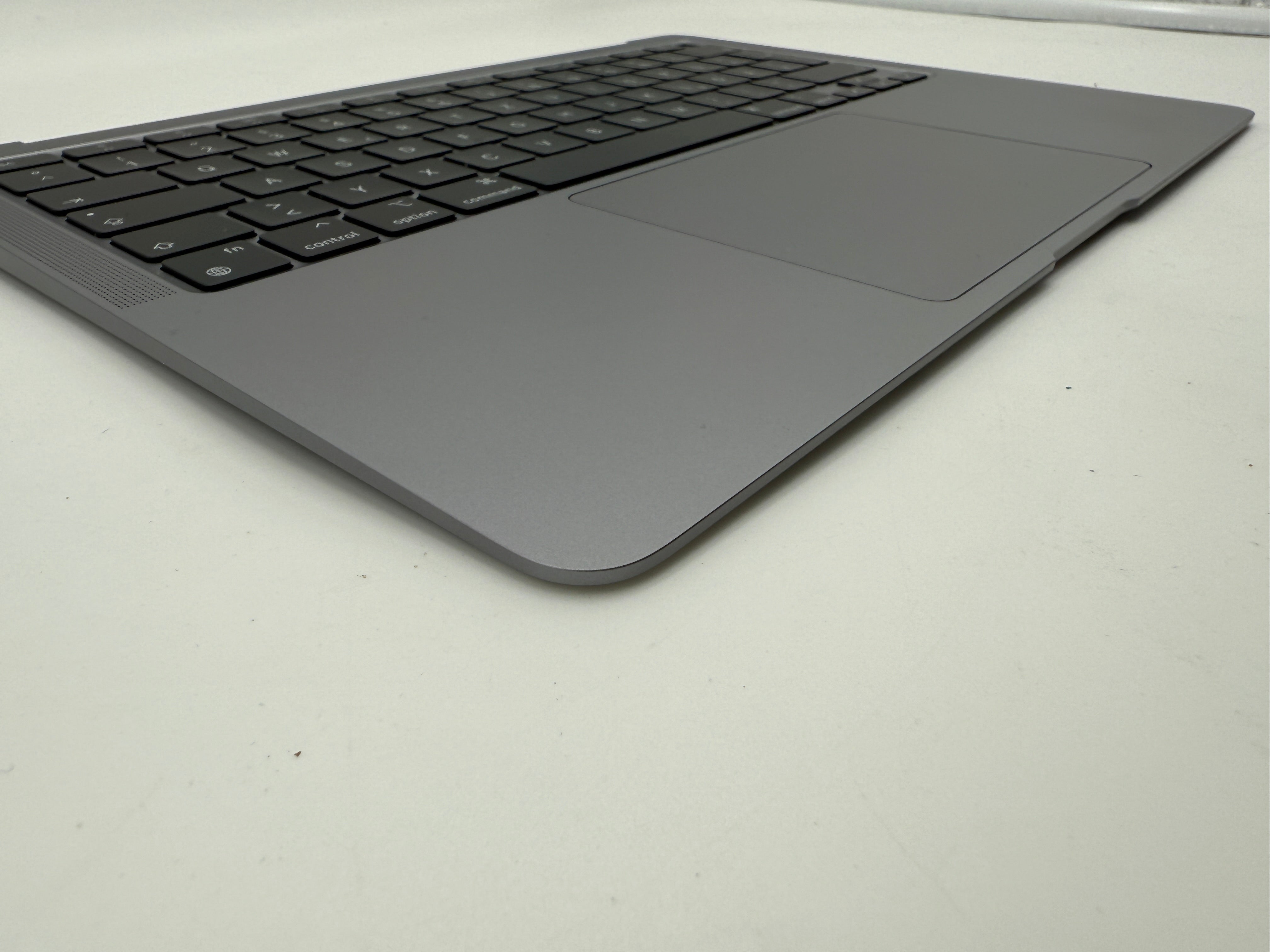 MacBook Air 13" 2020 A2337 Topcase QWERTZ Akku Tastatur Grau #T879