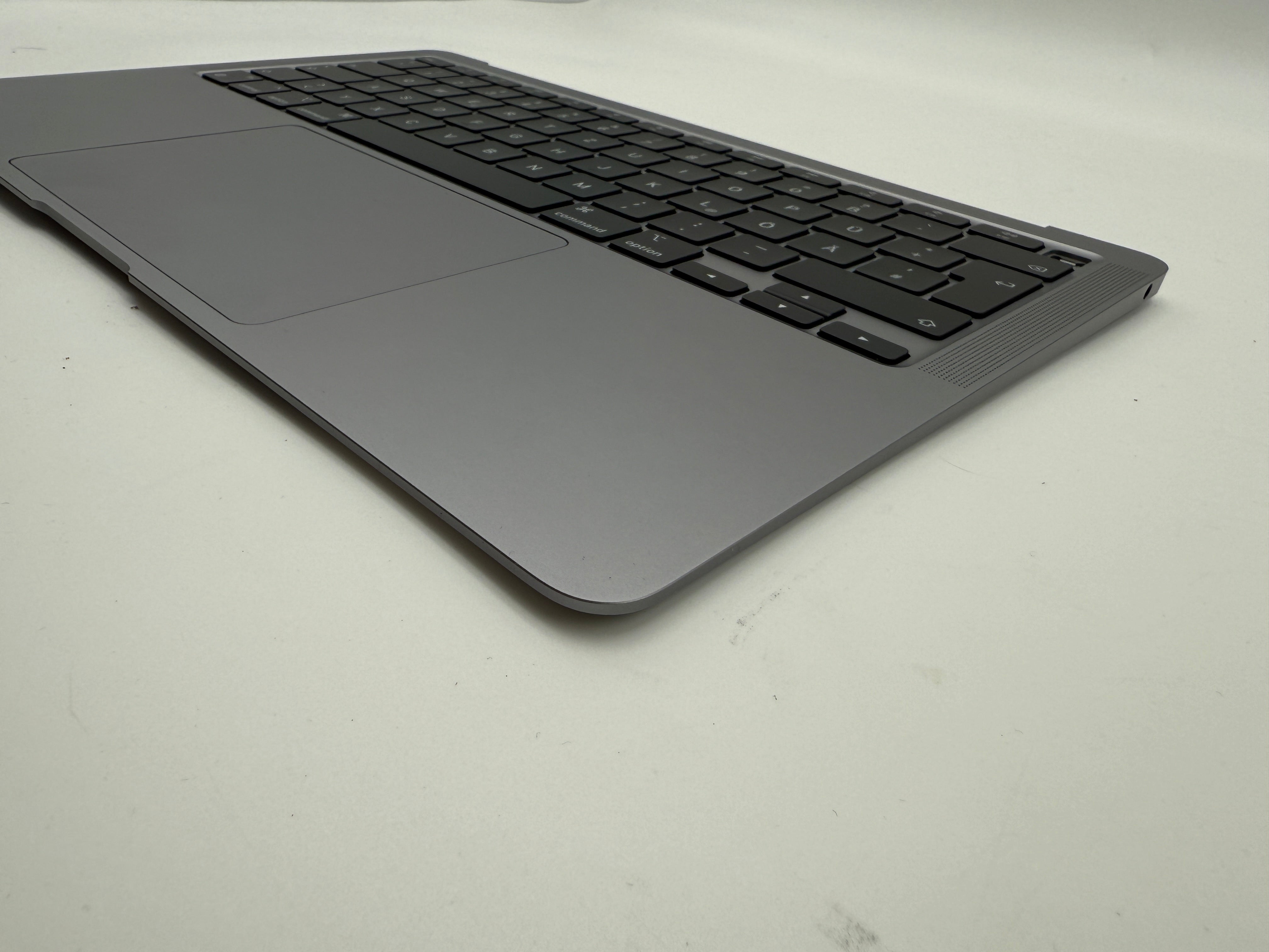 MacBook Air 13" 2020 A2337 Topcase QWERTZ Akku Tastatur Grau #T884