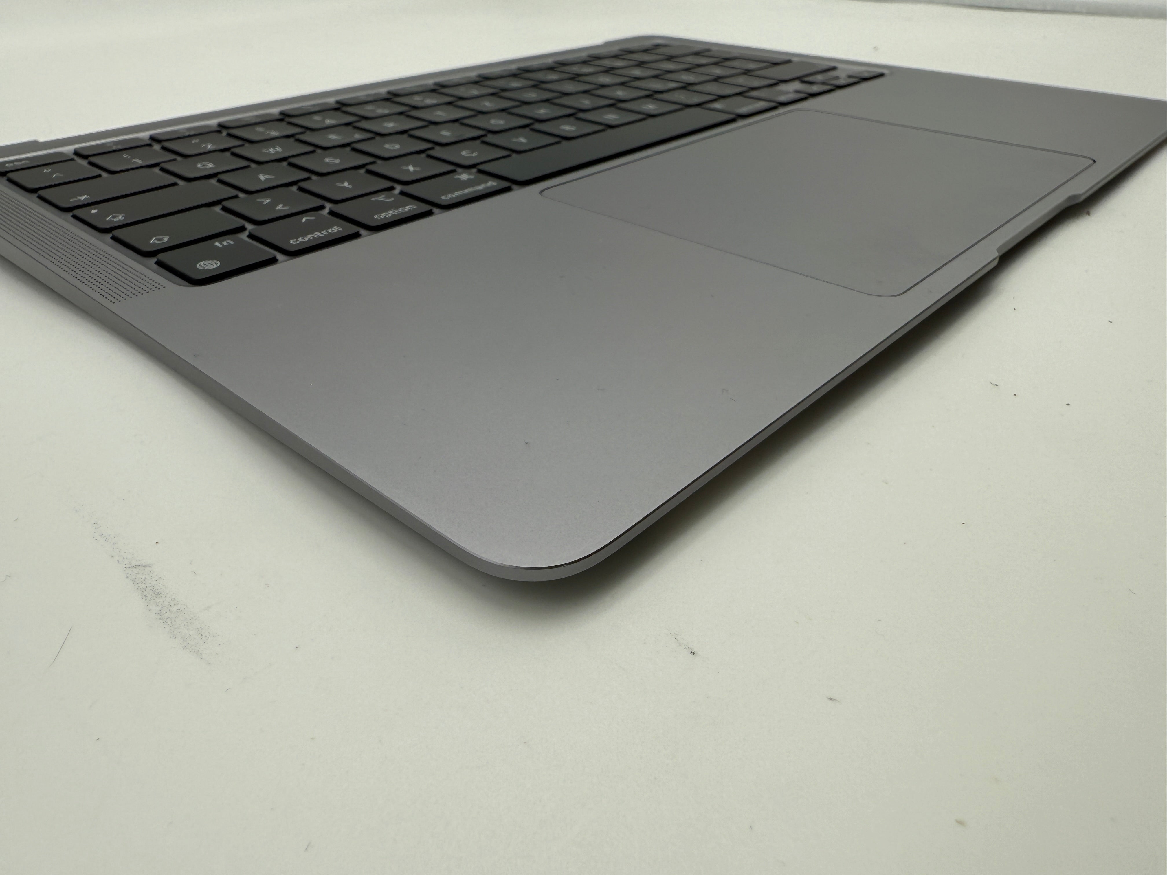 MacBook Air 13" 2020 A2337 Topcase QWERTZ Akku Tastatur Grau #T884