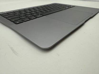 MacBook Air 13" 2020 A2337 Topcase QWERTZ Akku Tastatur Grau #T884