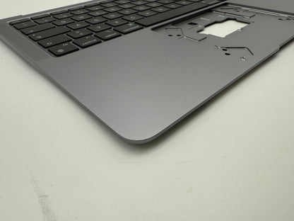 MacBook Air 13" 2020 A2337 Topcase QWERTZ Akku Tastatur Grau #T887
