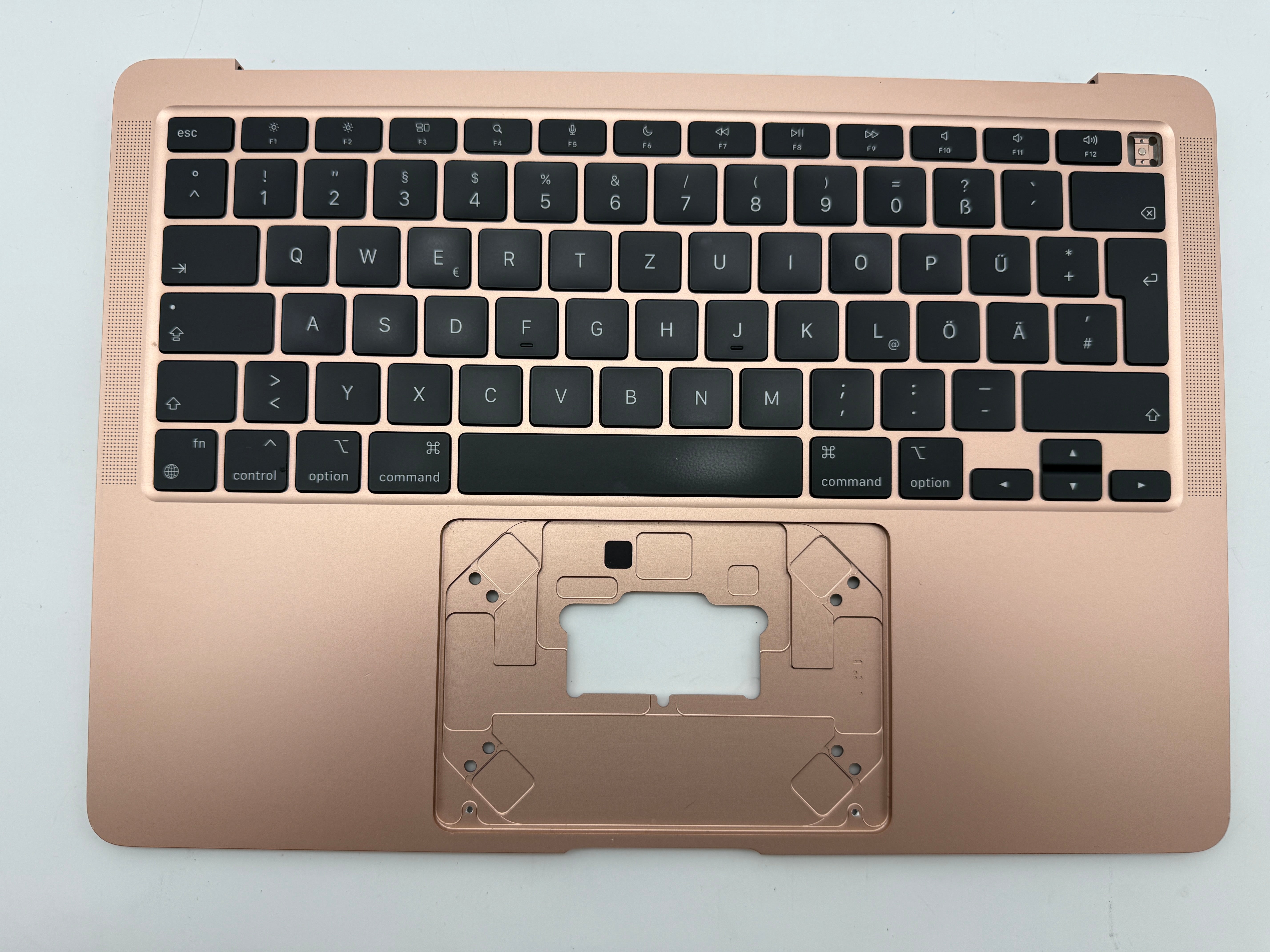 MacBook Air 13" 2020 A2337 Topcase QWERTZ Akku Tastatur Gold #T889
