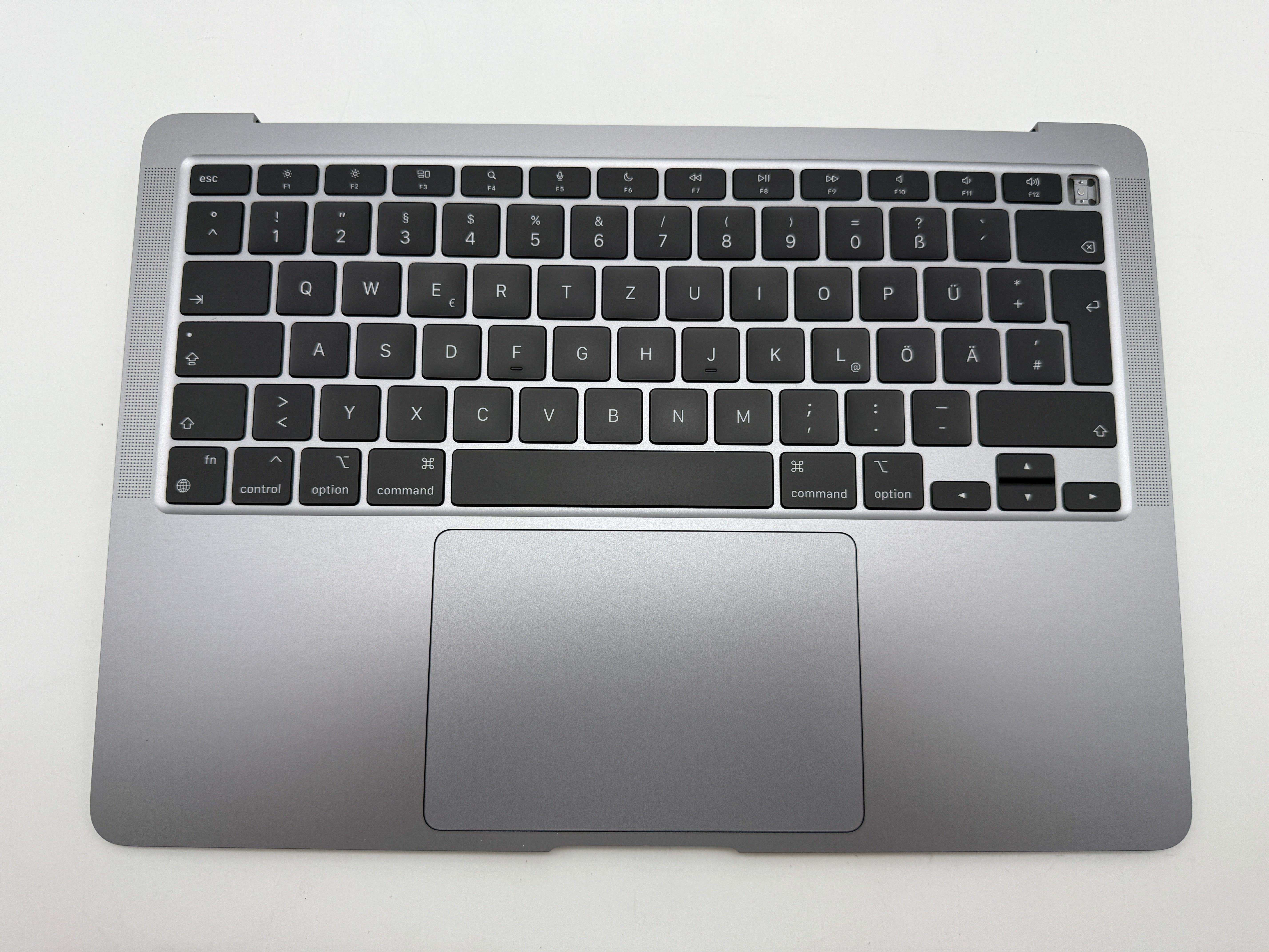 MacBook Air 13" 2020 A2337 Topcase QWERTZ Akku Tastatur Grau #T890