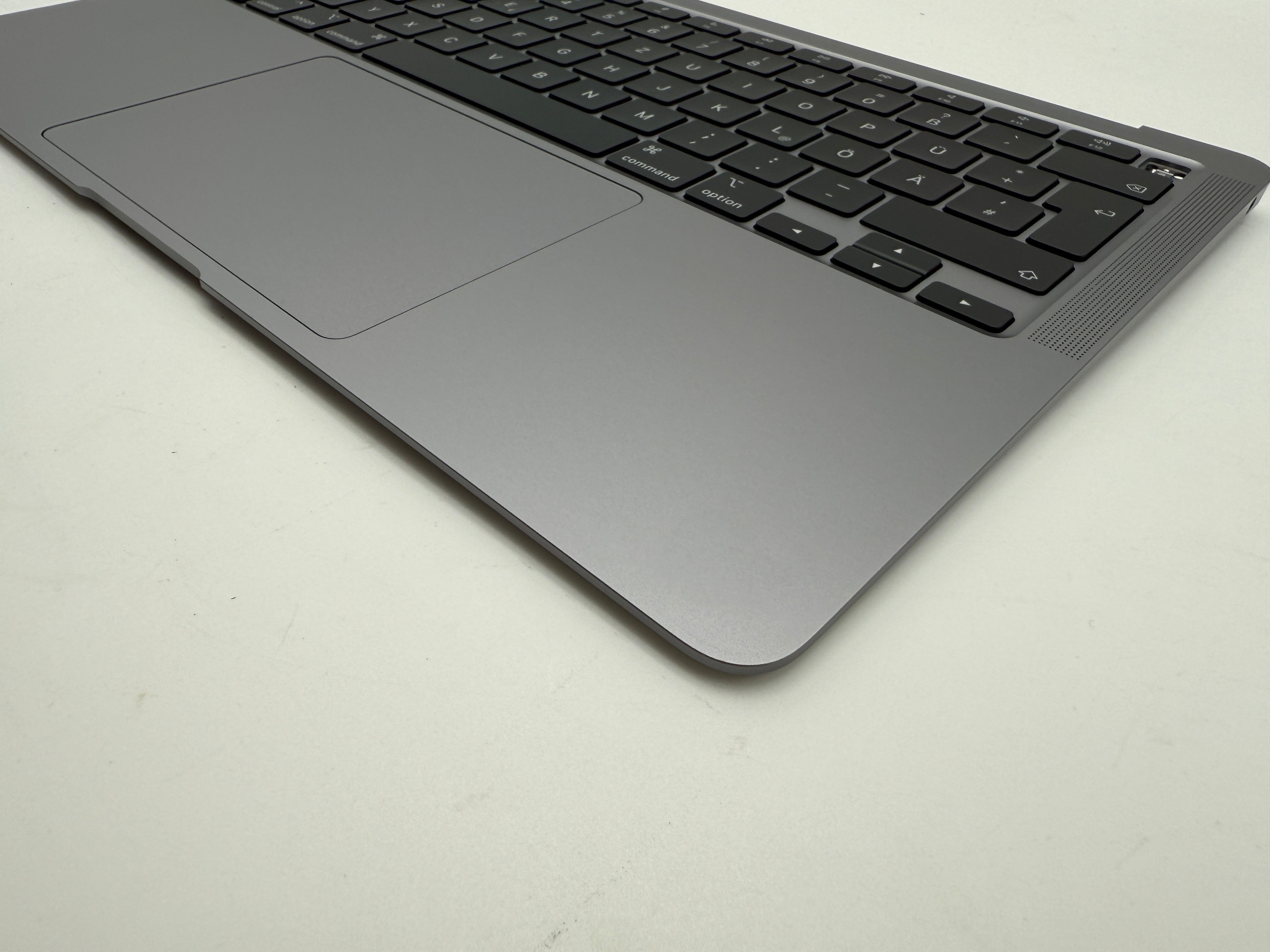 MacBook Air 13" 2020 A2337 Topcase QWERTZ Akku Tastatur Grau #T890