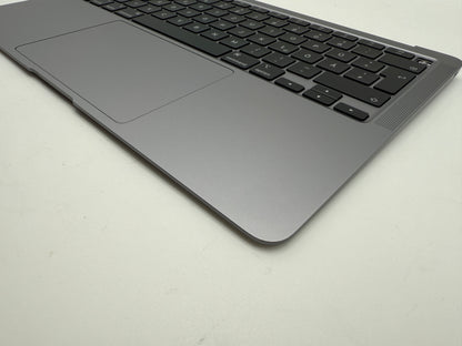 MacBook Air 13" 2020 A2337 Topcase QWERTZ Akku Tastatur Grau #T890