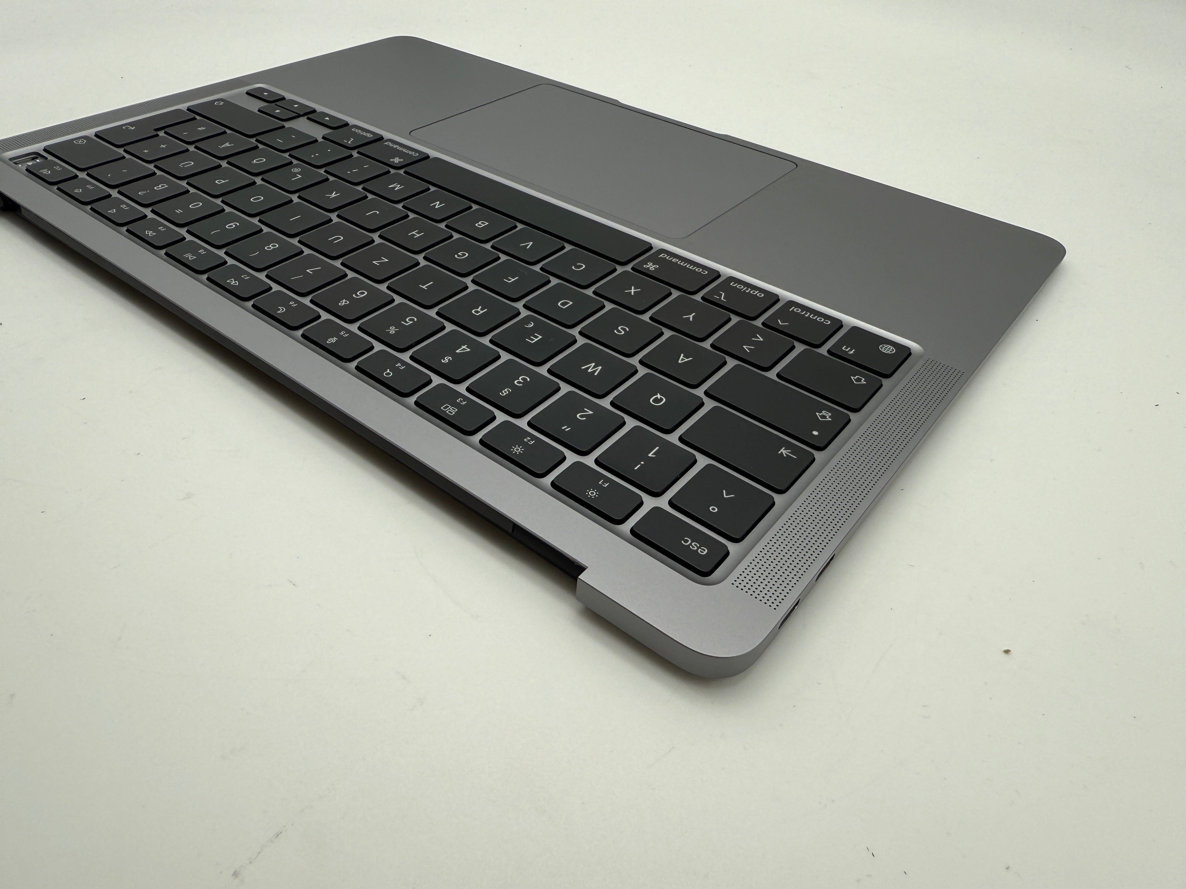 MacBook Air 13" 2020 A2337 Topcase QWERTZ Akku Tastatur Grau #T890