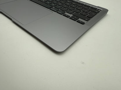 MacBook Air 13" 2020 A2337 Topcase QWERTY UK Trackpad Tastatur Grau #T891