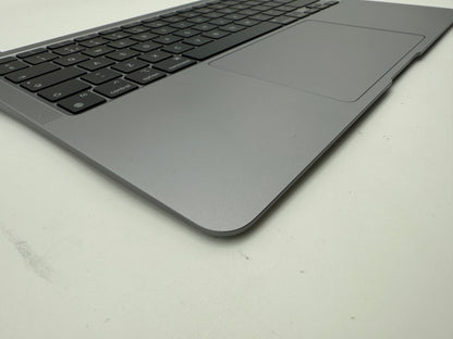 MacBook Air 13" 2020 A2337 Topcase QWERTY UK Trackpad Tastatur Grau #T891