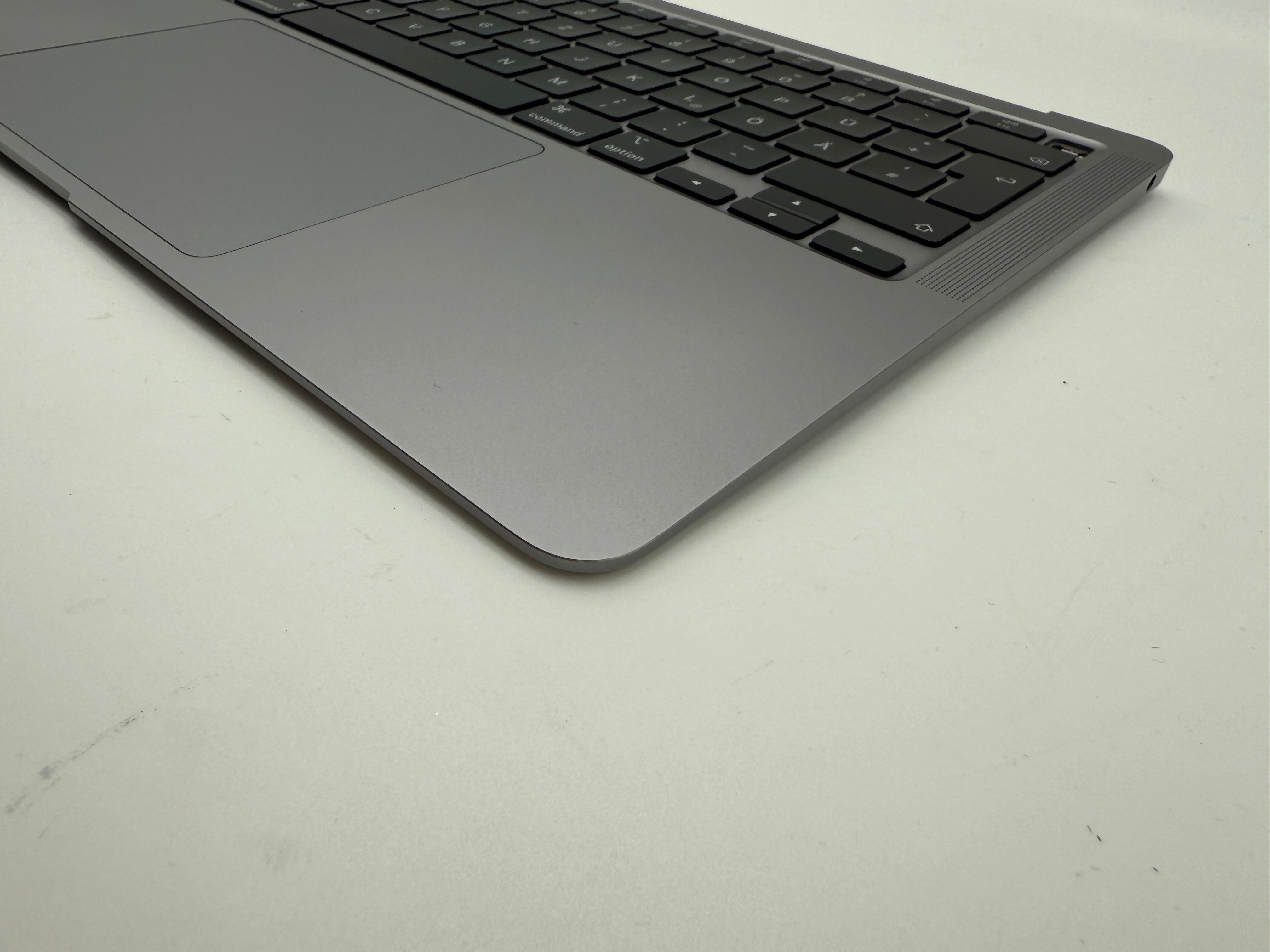 MacBook Air 13" 2020 A2337 Topcase QWERTZ Trackpad Tastatur Grau #T892