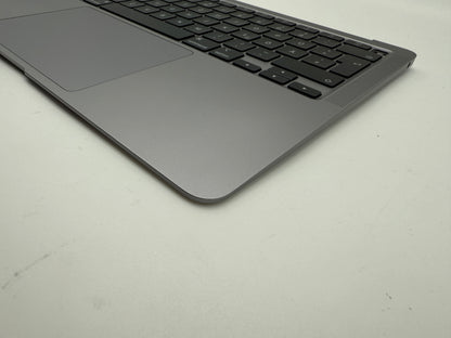 MacBook Air 13" 2020 A2337 Topcase QWERTZ Trackpad Tastatur Grau #T892