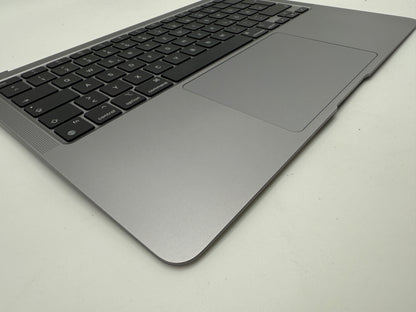 MacBook Air 13" 2020 A2337 Topcase QWERTZ Trackpad Tastatur Grau #T892