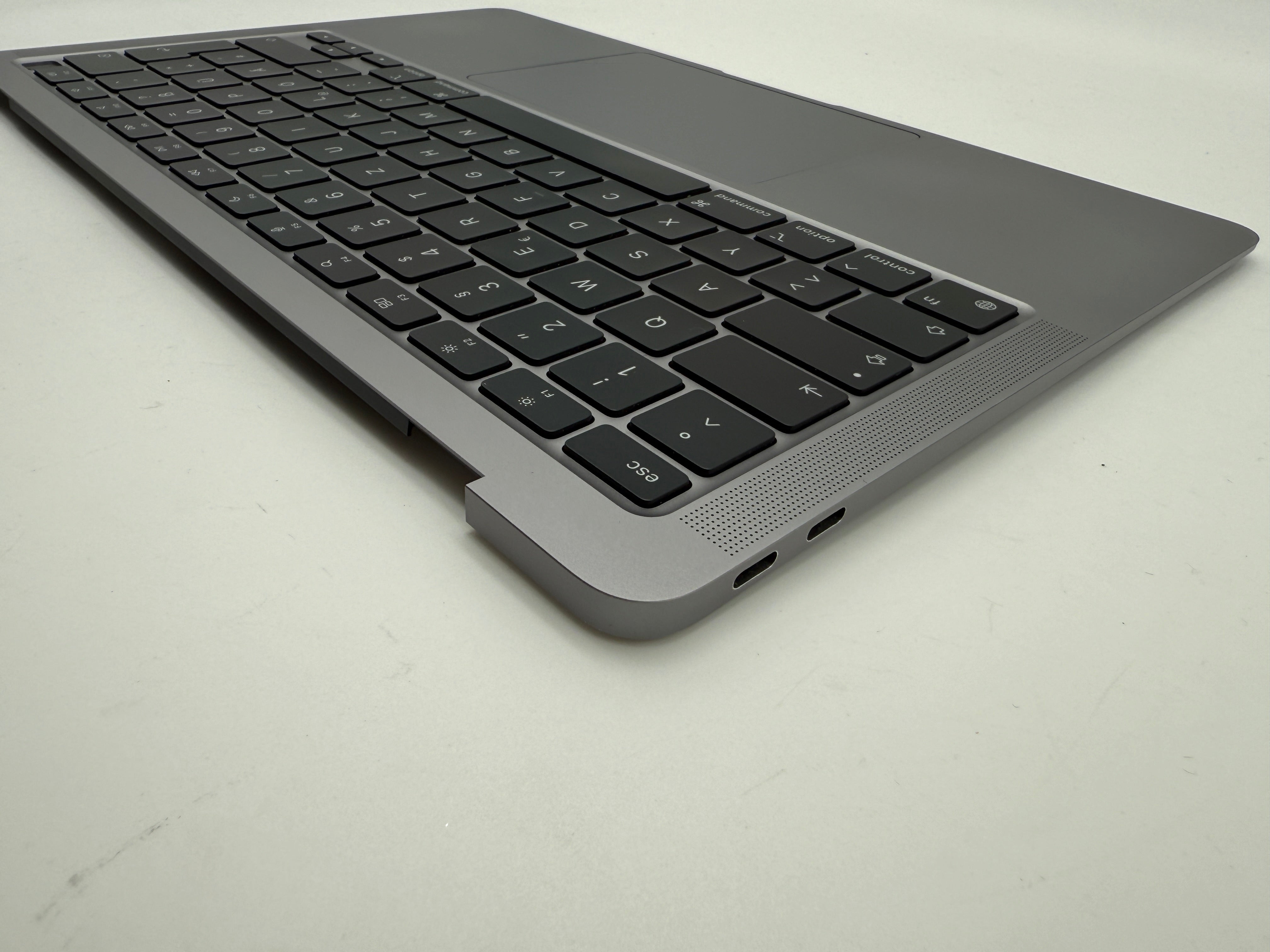MacBook Air 13" 2020 A2337 Topcase QWERTZ Trackpad Tastatur Grau #T892