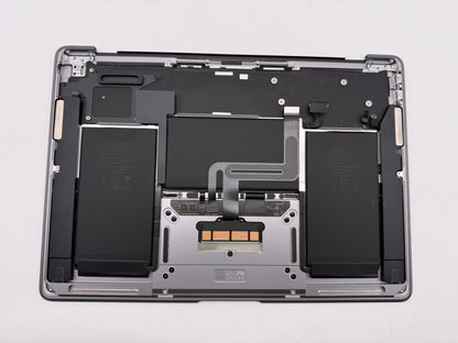 MacBook Air 13" 2020 A2337 Topcase QWERTZ Trackpad Tastatur Grau #T892