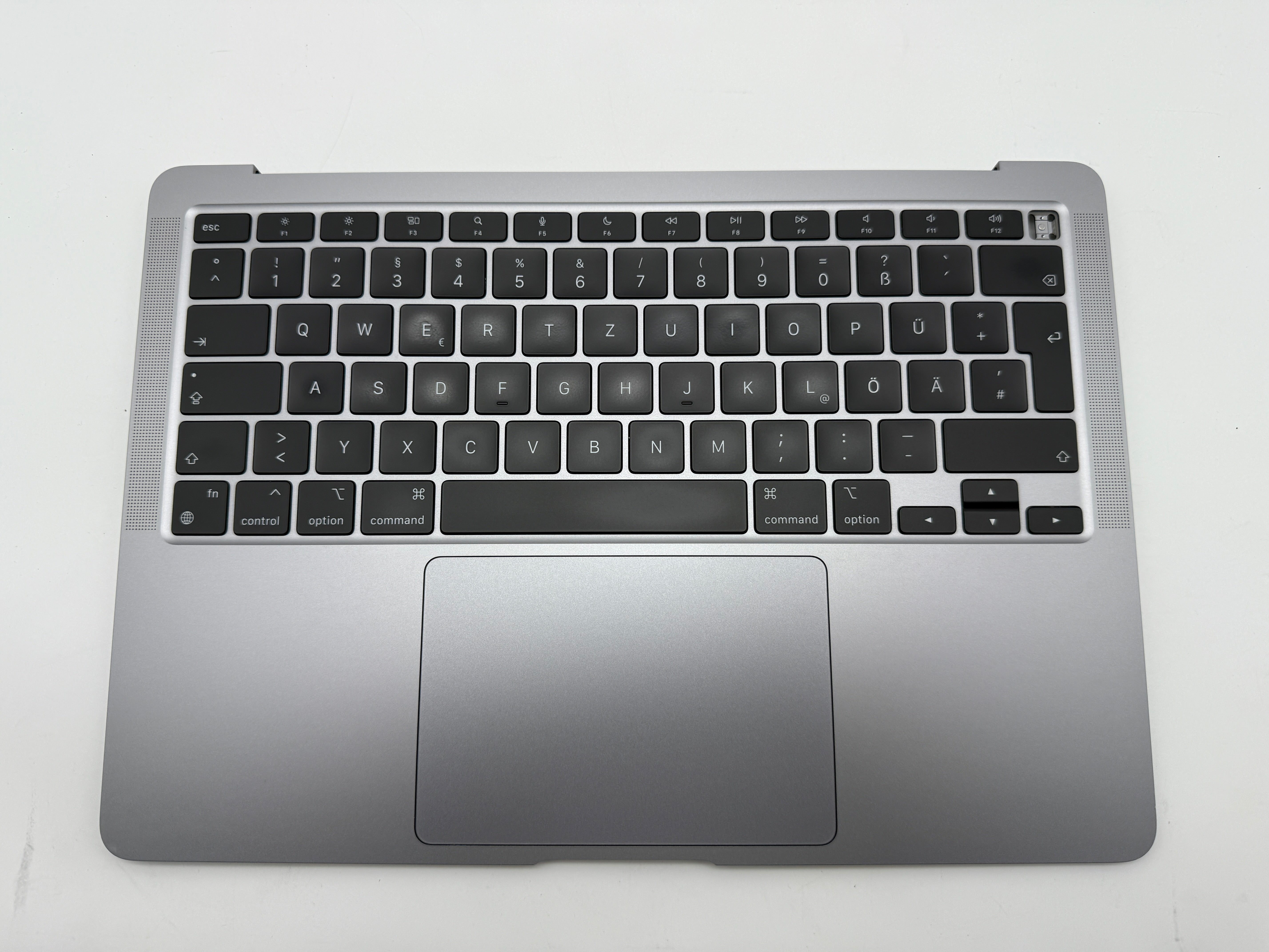 MacBook Air 13" 2020 A2337 Topcase QWERTZ Trackpad Tastatur Grau #T894