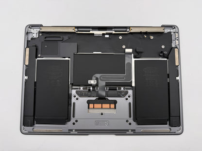 MacBook Air 13" 2020 A2337 Topcase QWERTZ Trackpad Tastatur Grau #T894