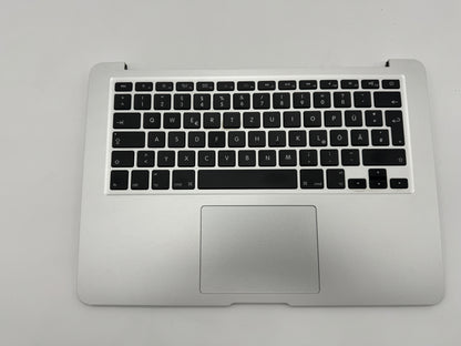 MacBook Air 13" A1466 2013 - 2017 Topcase QWERTZ Tastatur Silber #T02