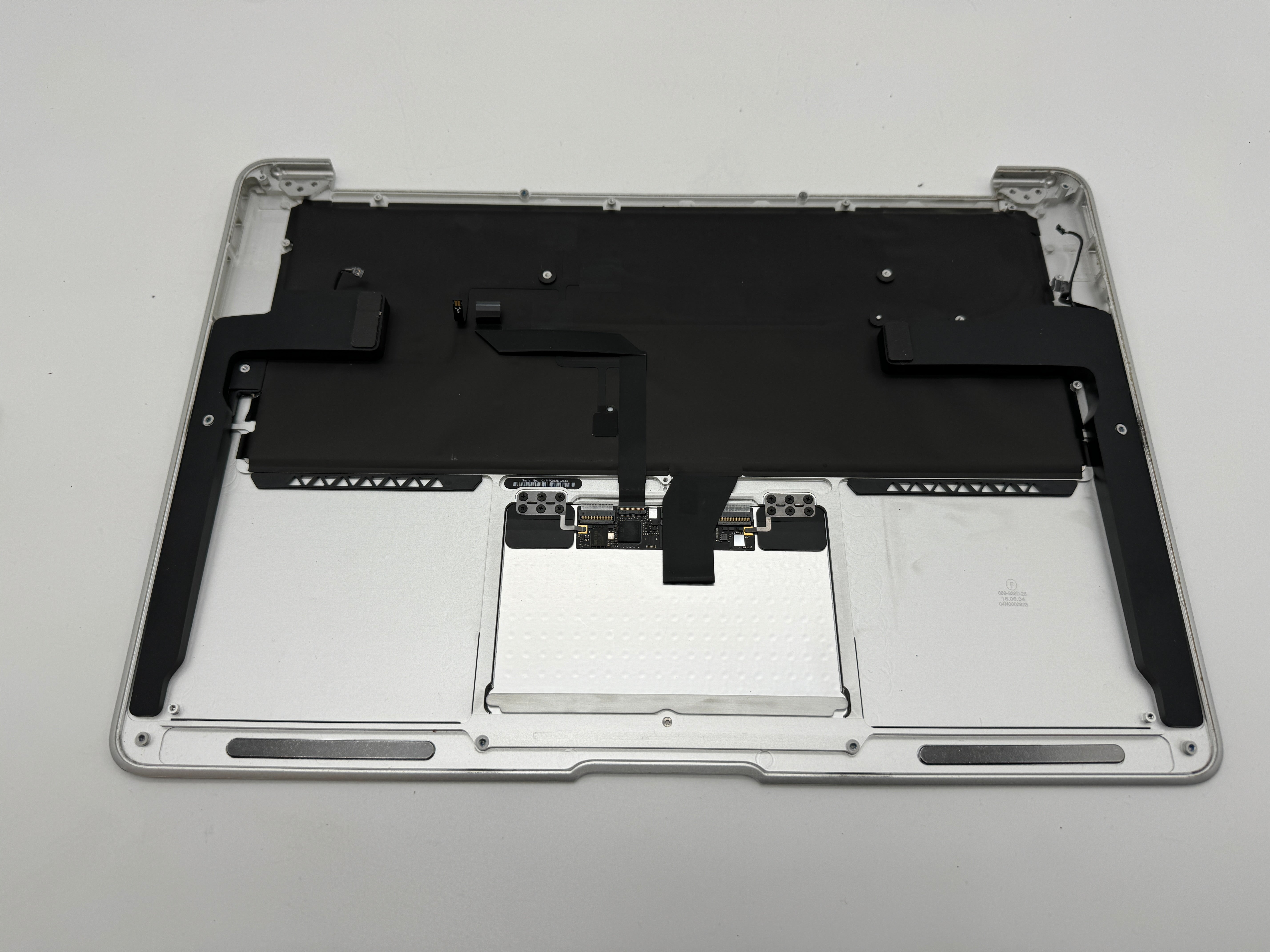 MacBook Air 13" A1466 2013 - 2017 Topcase QWERTZ Tastatur Silber #T02