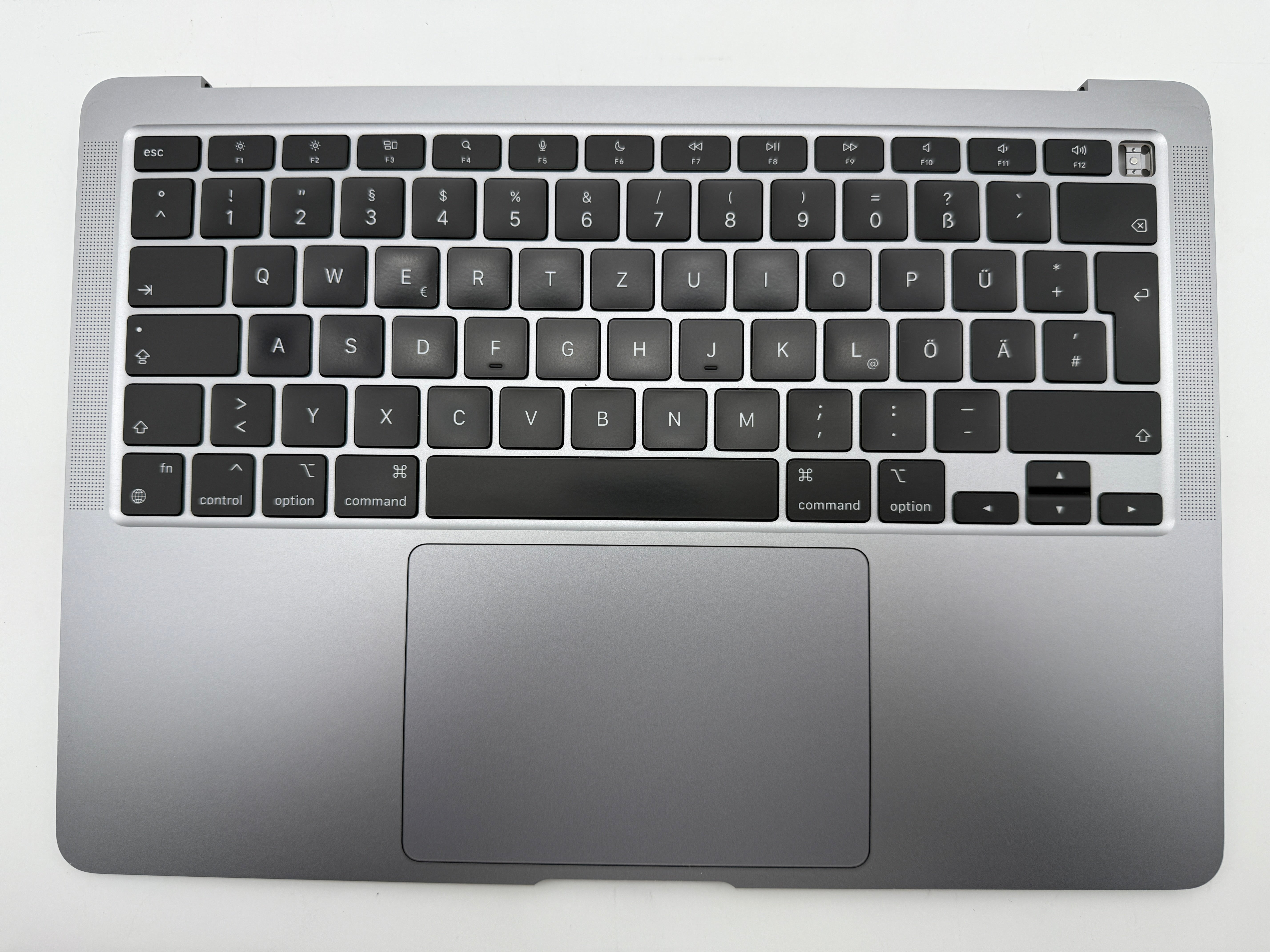 MacBook Air 13" 2020 A2337 Topcase QWERTZ Trackpad Tastatur Grau #T900