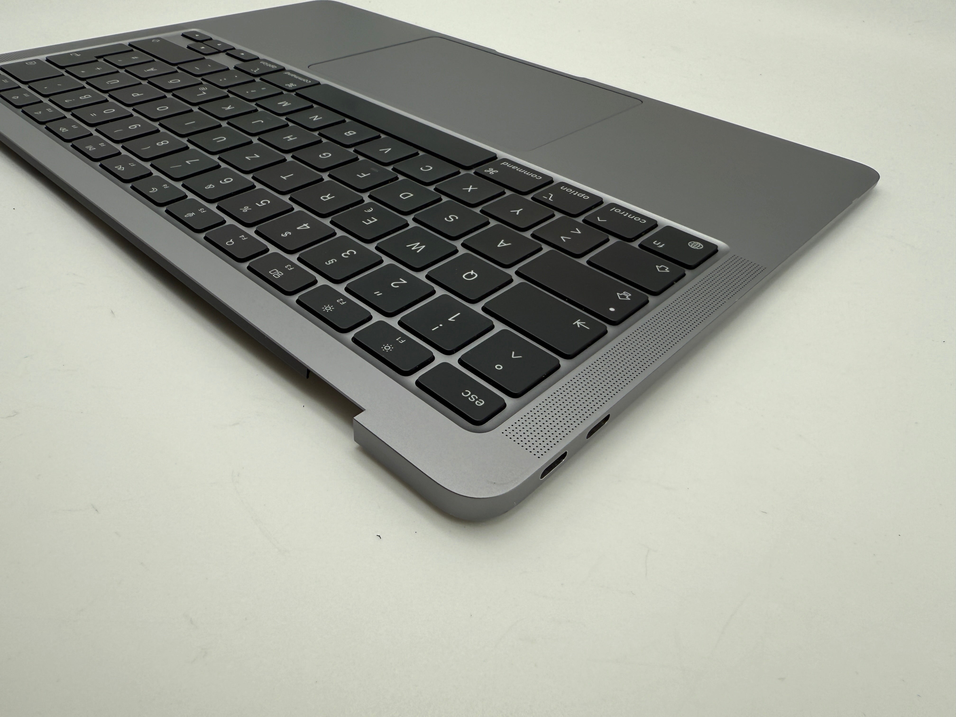 MacBook Air 13" 2020 A2337 Topcase QWERTZ Trackpad Tastatur Grau #T900