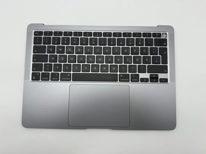 MacBook Air 13" 2020 A2337 Topcase QWERTZ Trackpad Tastatur Grau #T901