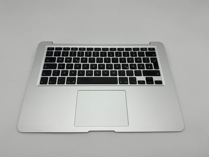 MacBook Air 13" A1466 2013 - 2017 Topcase QWERTZ Tastatur Silber #T213