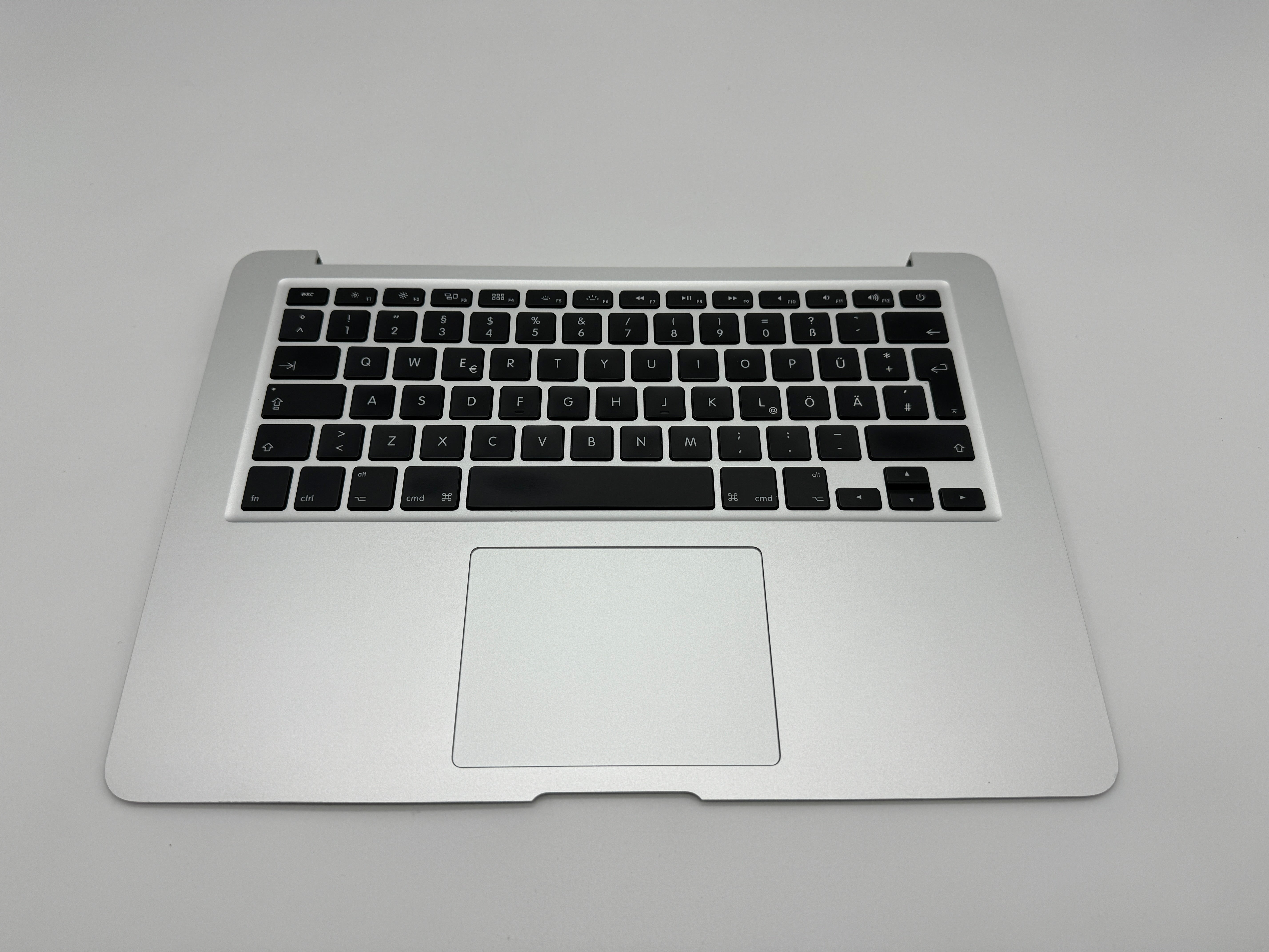 MacBook Air 13" A1466 2013 - 2017 Topcase QWERTZ Tastatur Silber #T213