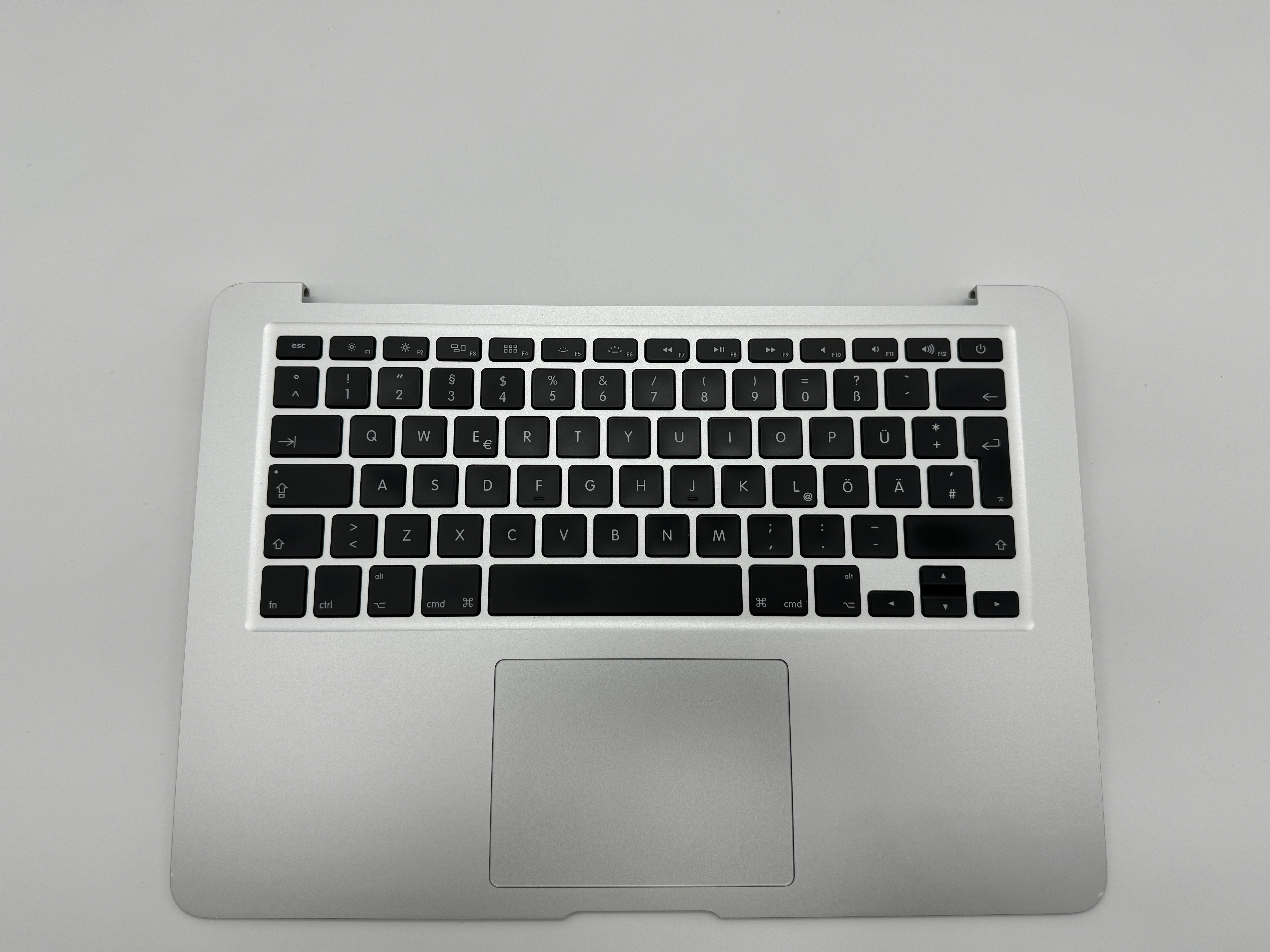 MacBook Air 13" A1466 2013 - 2017 Topcase QWERTZ Tastatur Silber #T213