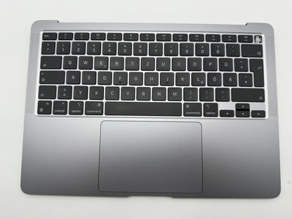 MacBook Air 13" 2020 A2337 Topcase QWERTZ Trackpad Tastatur Grau #T902