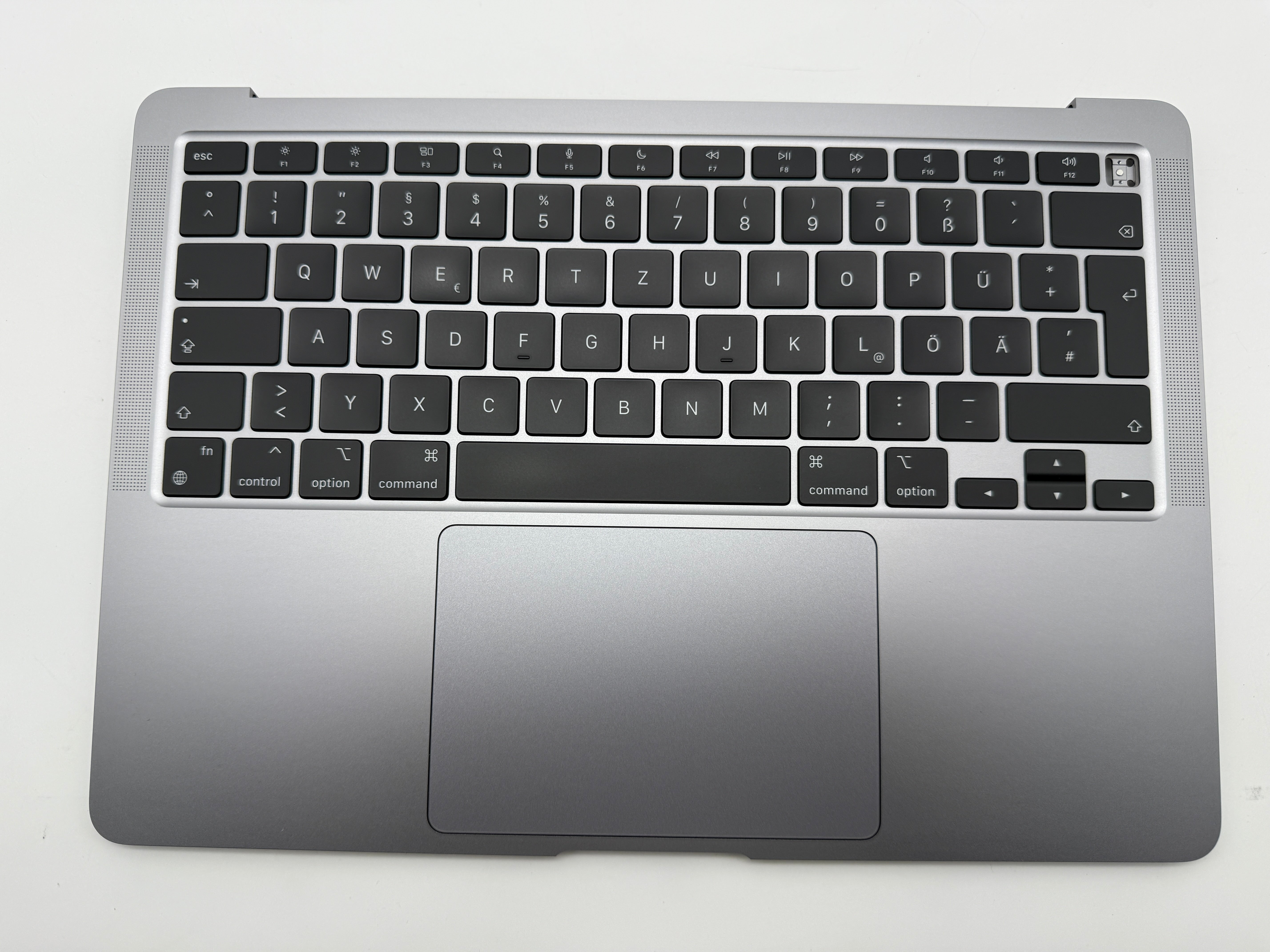 MacBook Air 13" 2020 A2337 Topcase QWERTZ Trackpad Tastatur Grau #T902