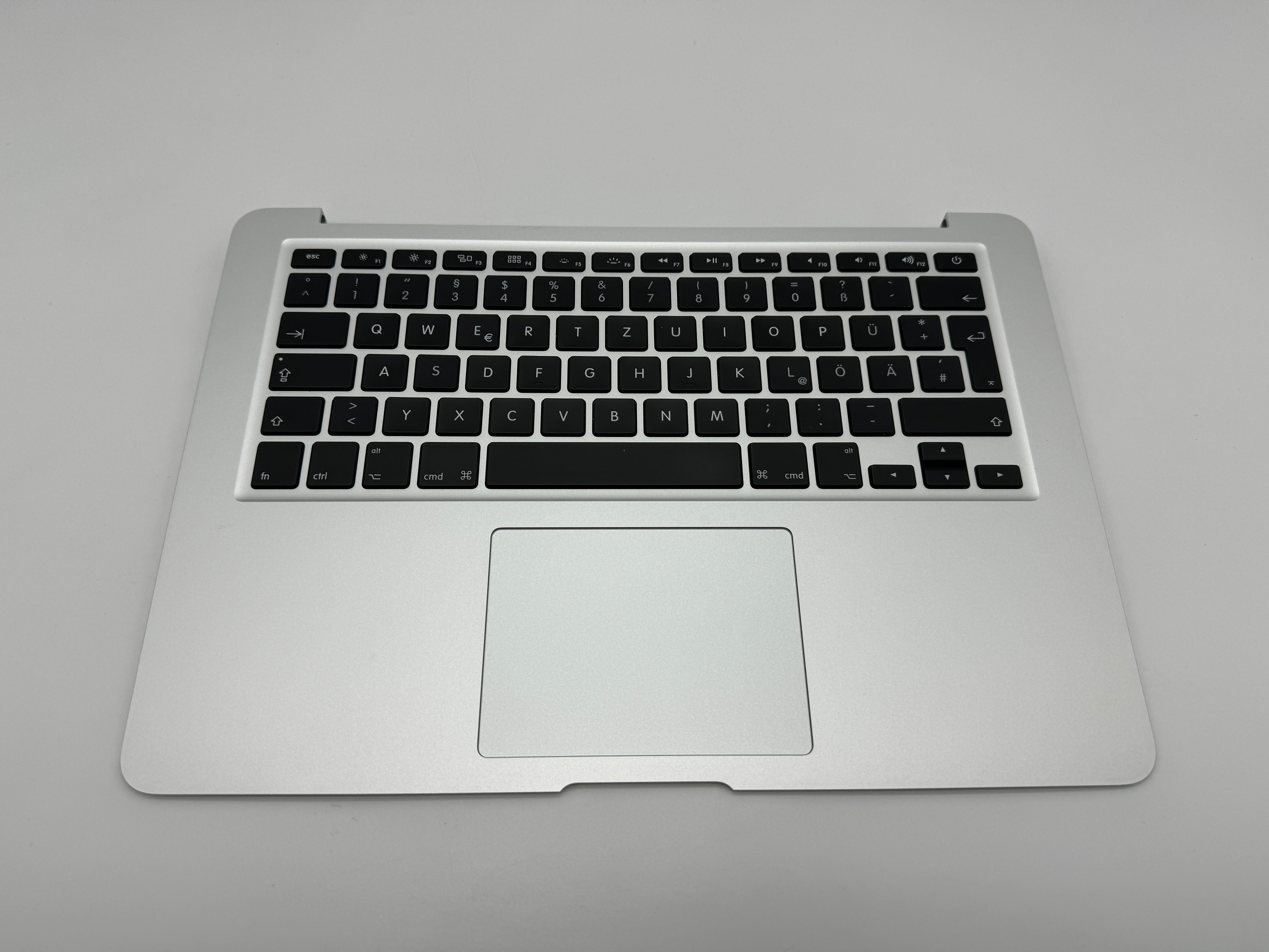 MacBook Air 13" A1466 2013 - 2017 Topcase QWERTZ Tastatur Silber #T90