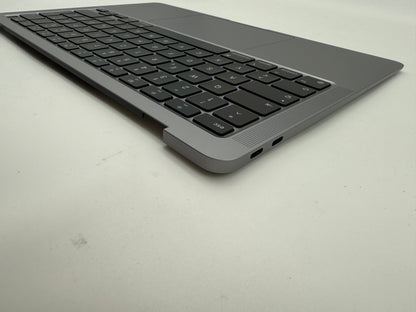 MacBook Air 13" 2020 A2337 Topcase QWERTZ Trackpad Tastatur Grau #T902