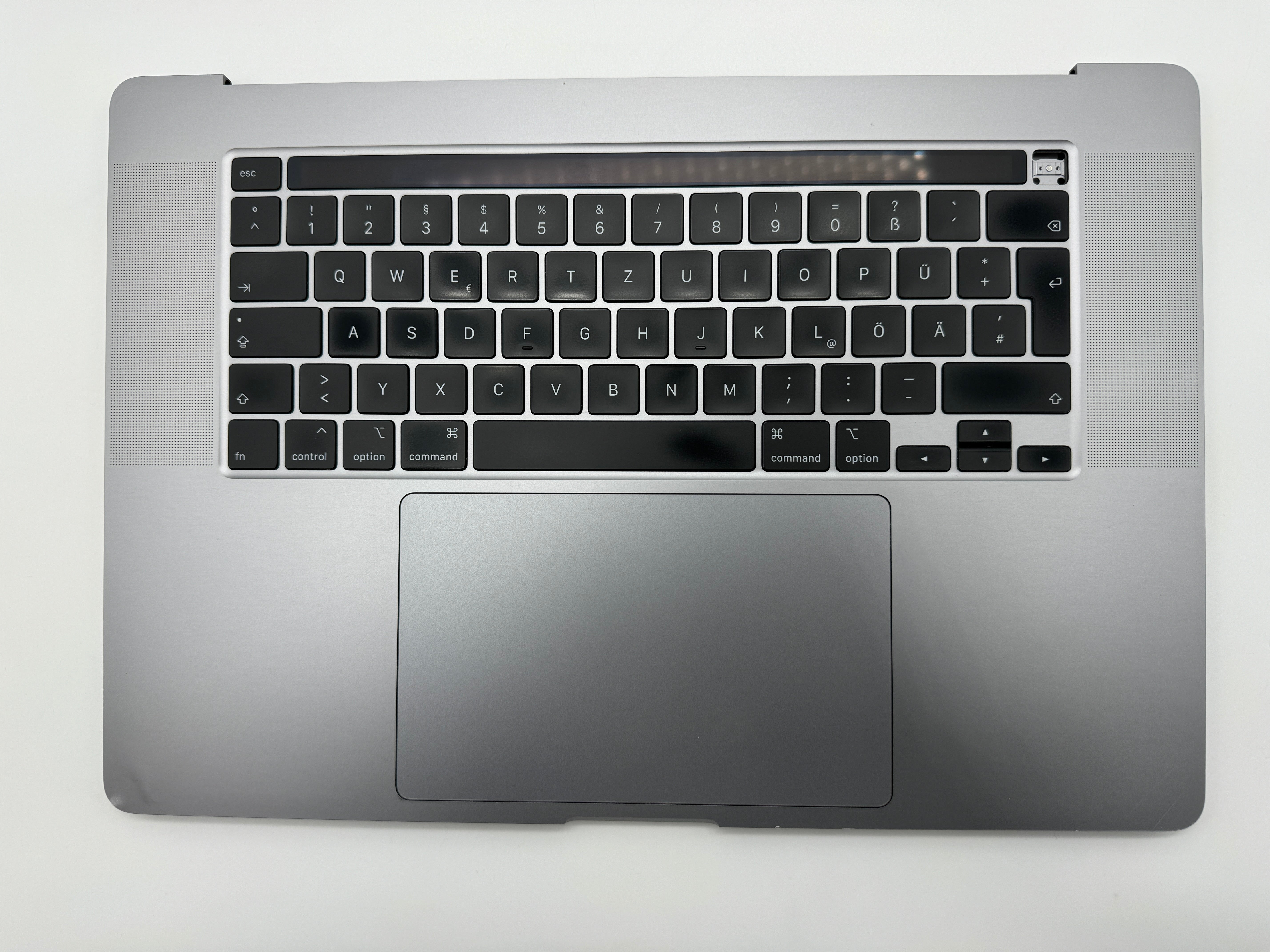 MacBook Pro 16" 2019 A2141 Grau Topcase Tastatur QWERTZ Akku #T435