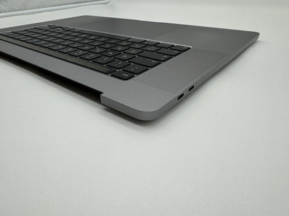 MacBook Pro 16" 2019 A2141 Grau Topcase Tastatur Trackpad QWERTZ #T439