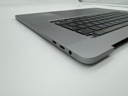 MacBook Pro 16" 2019 A2141 Grau Topcase Tastatur Trackpad QWERTZ #T438