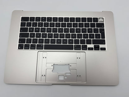 MacBook Air 15" 2024 A3114 Topcase Tastatur Midnight Starlight Spacegrau Silber