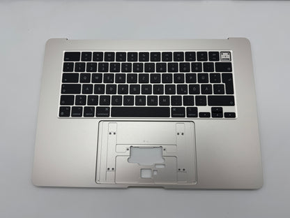 MacBook Air 15" 2024 A3114 Topcase Tastatur Midnight Starlight Spacegrau Silber