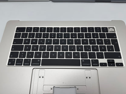 MacBook Air 15" 2024 A3114 Topcase Tastatur Midnight Starlight Spacegrau Silber