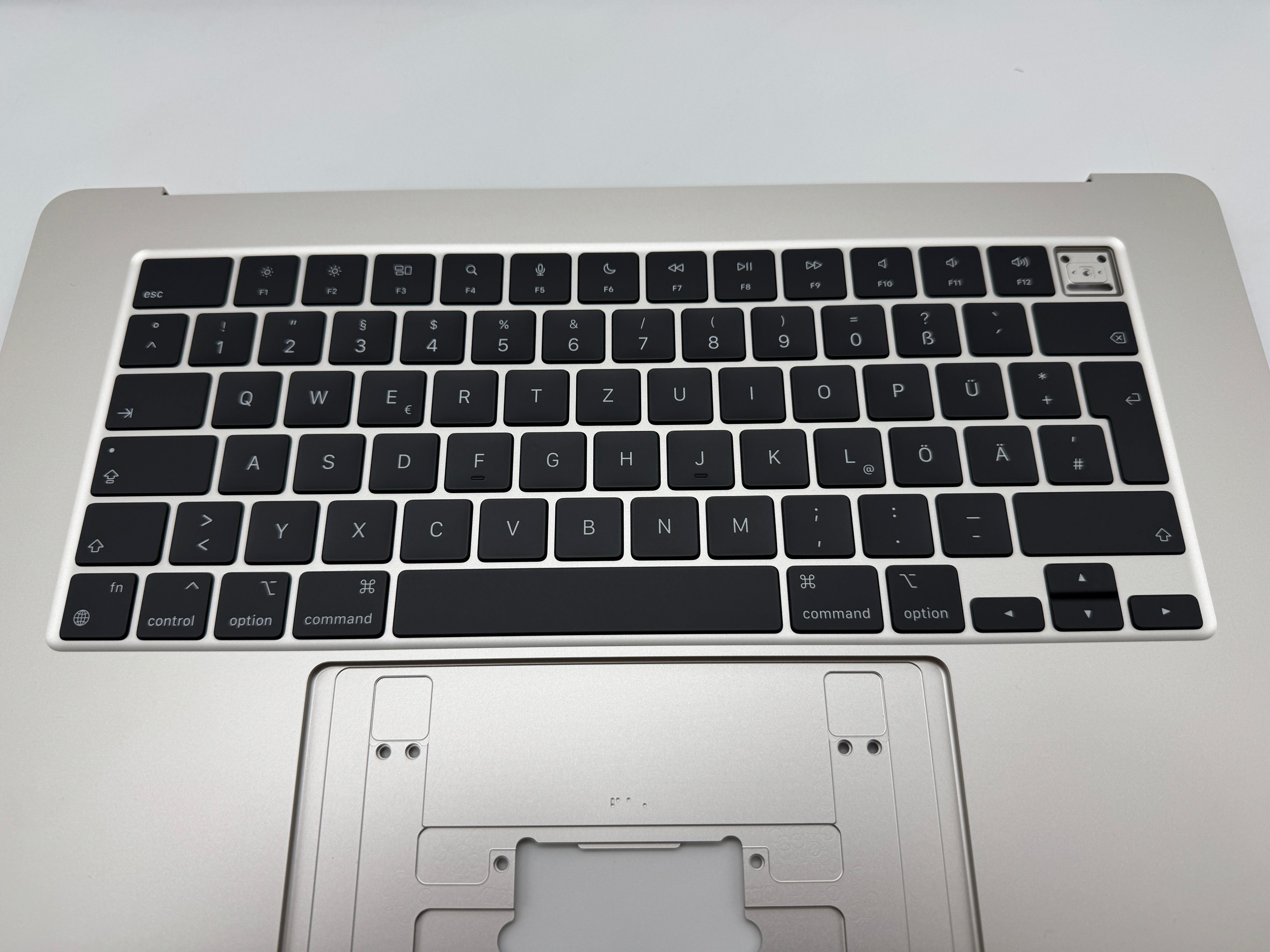 MacBook Air 15" 2023 A2941 Topcase Tastatur Midnight Starlight Spacegrau Silber