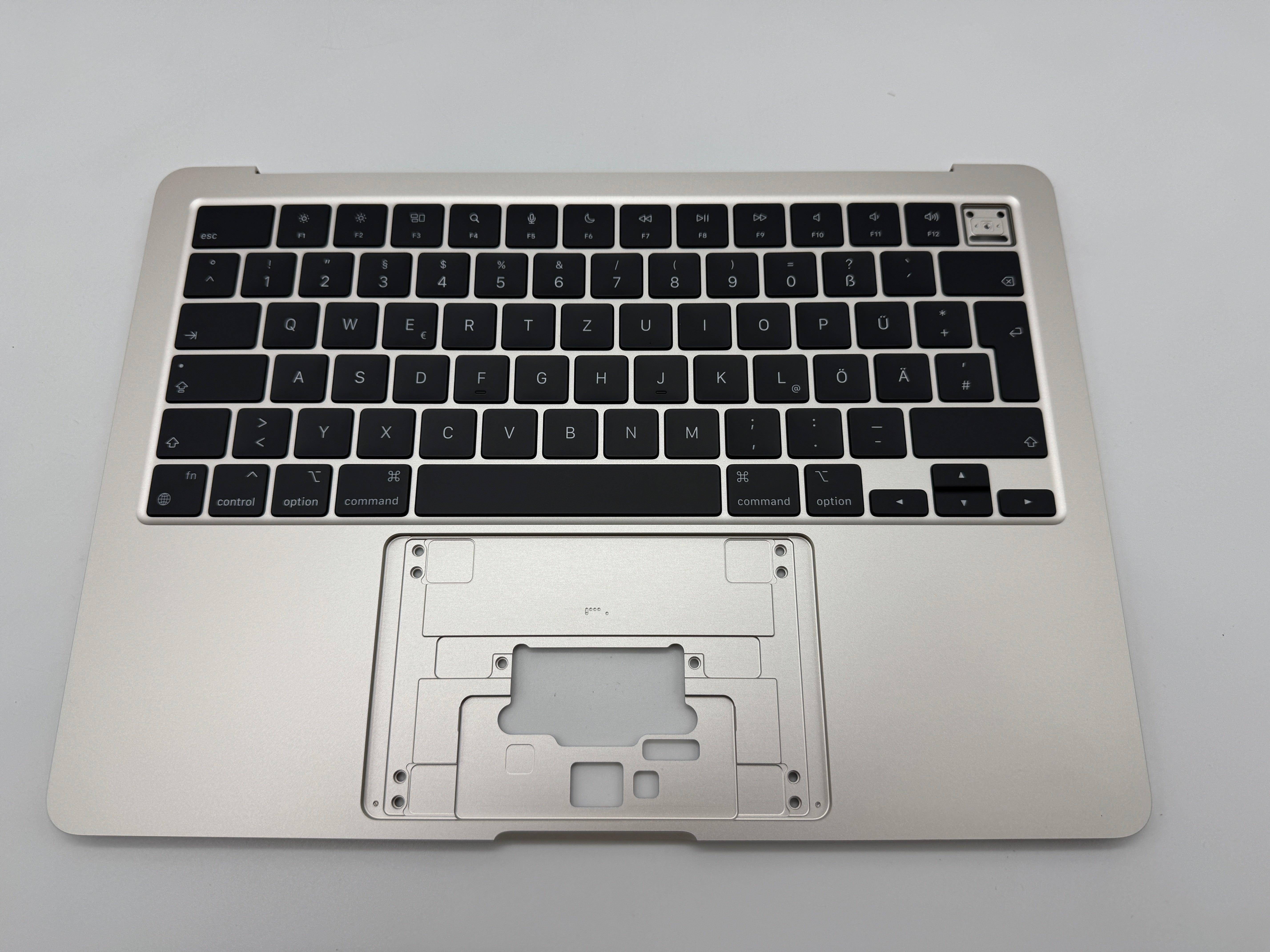 MacBook Air 13" 2024 A3113 Topcase Tastatur Midnight Starlight Spacegrau Silber