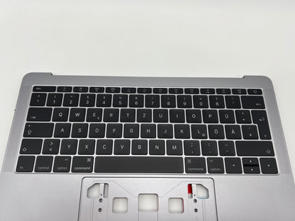 Macbook Pro 13" 2016 2017 A1708 Topcase Trackpad Tastatur Grau Silber Psmartplace 