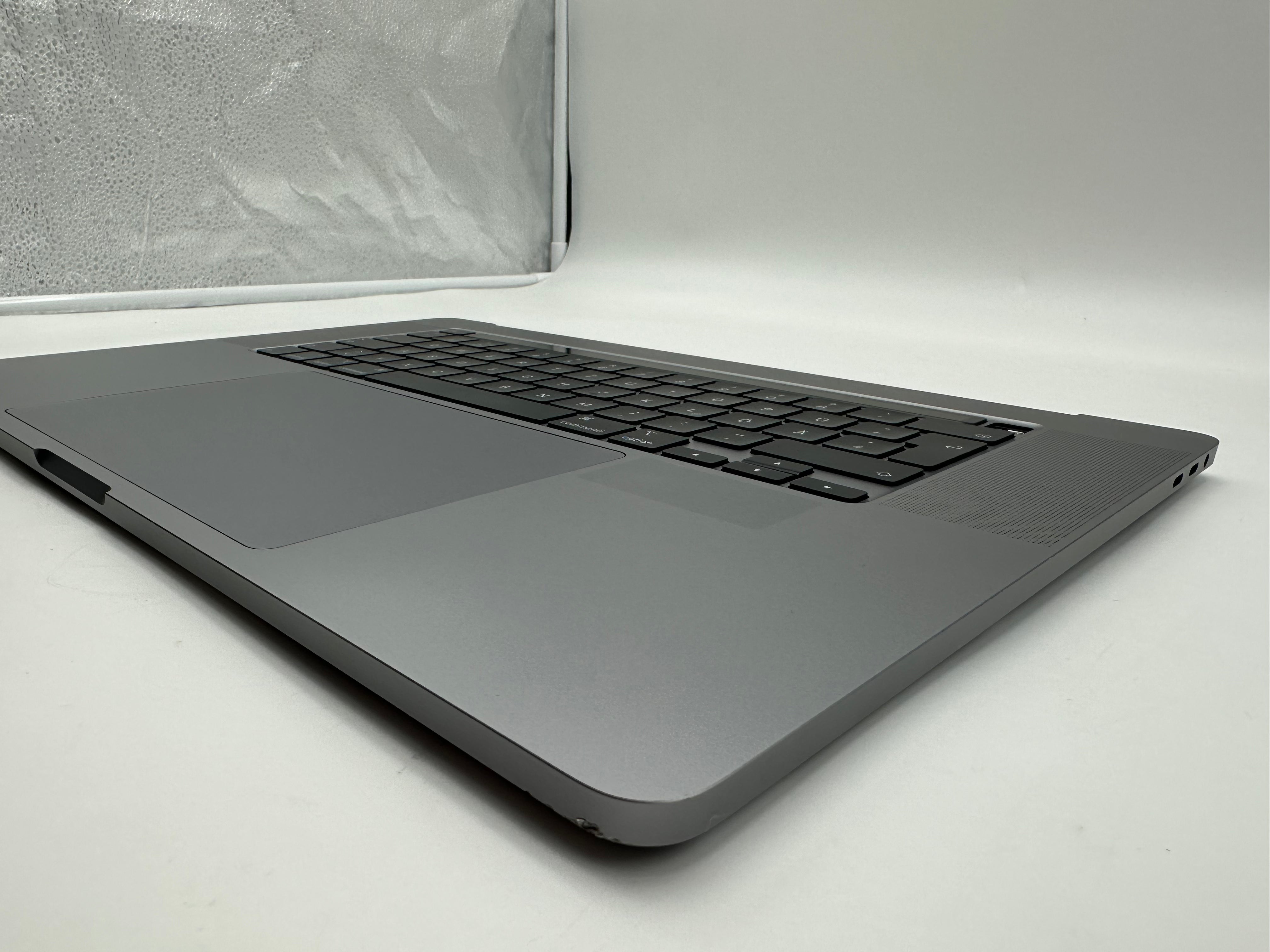 MacBook Pro 16" 2019 A2141 Grau Topcase Tastatur Trackpad Akku QWERTZ #T961