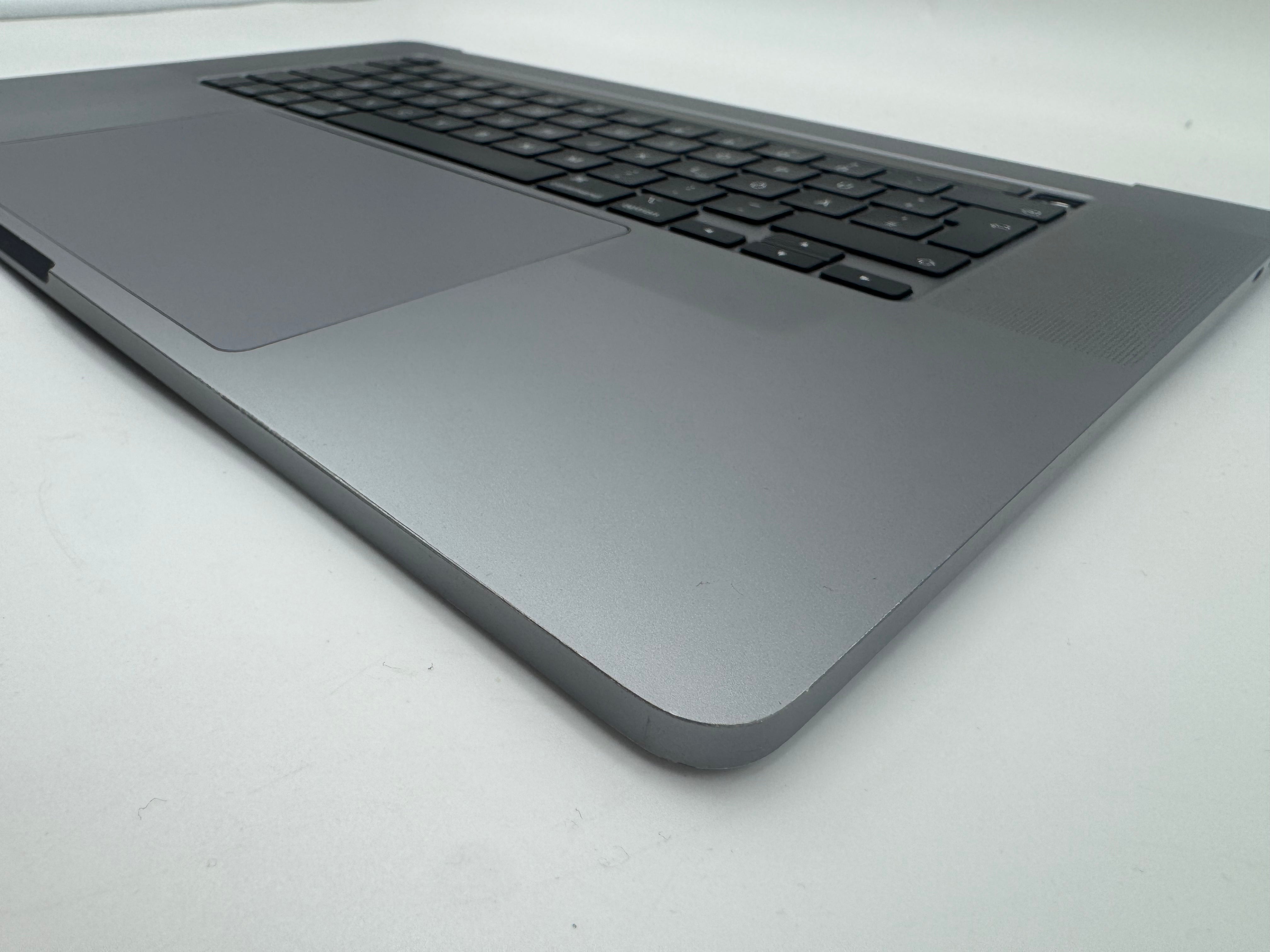 MacBook Pro 16" 2019 A2141 Grau Topcase Tastatur Trackpad Akku QWERTZ #T966