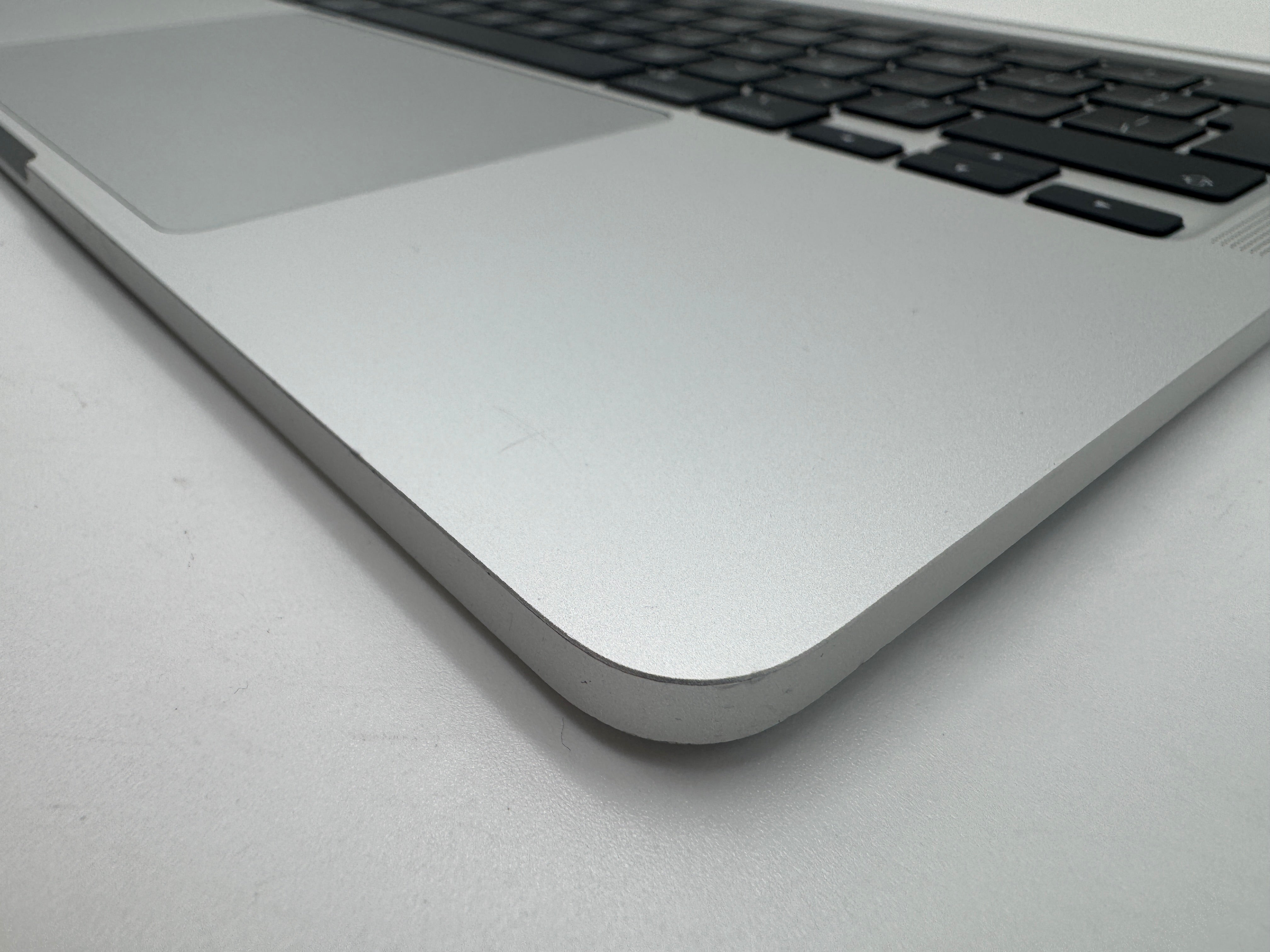 Macbook Pro 13" A2251 2020 Topcase QWERTY UK Akku Tastatur Silber #T768