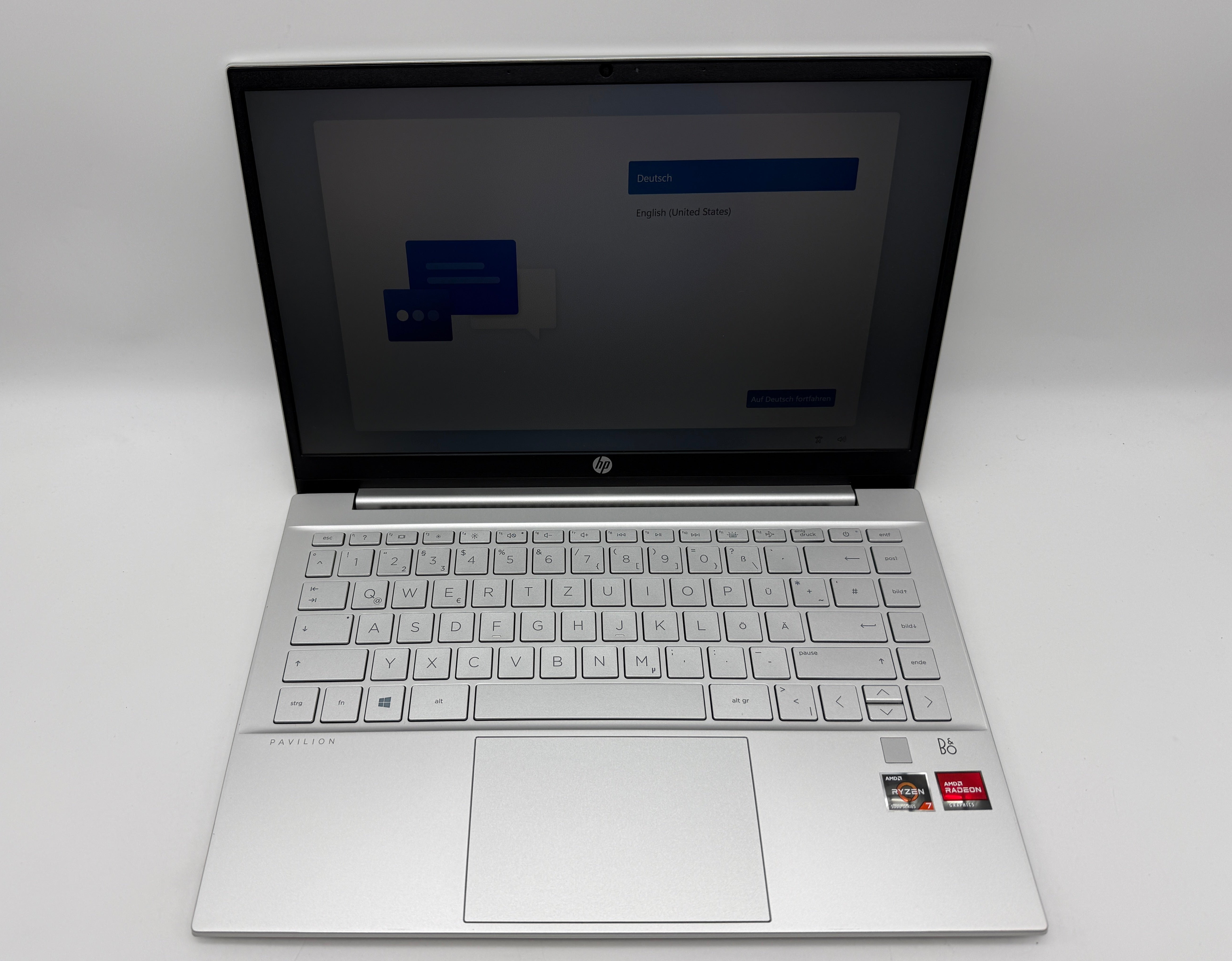 HP Pavilion 14-ec0076ng Ryzen 7 5700U 16GB 512GB 100% Akku MwSt.