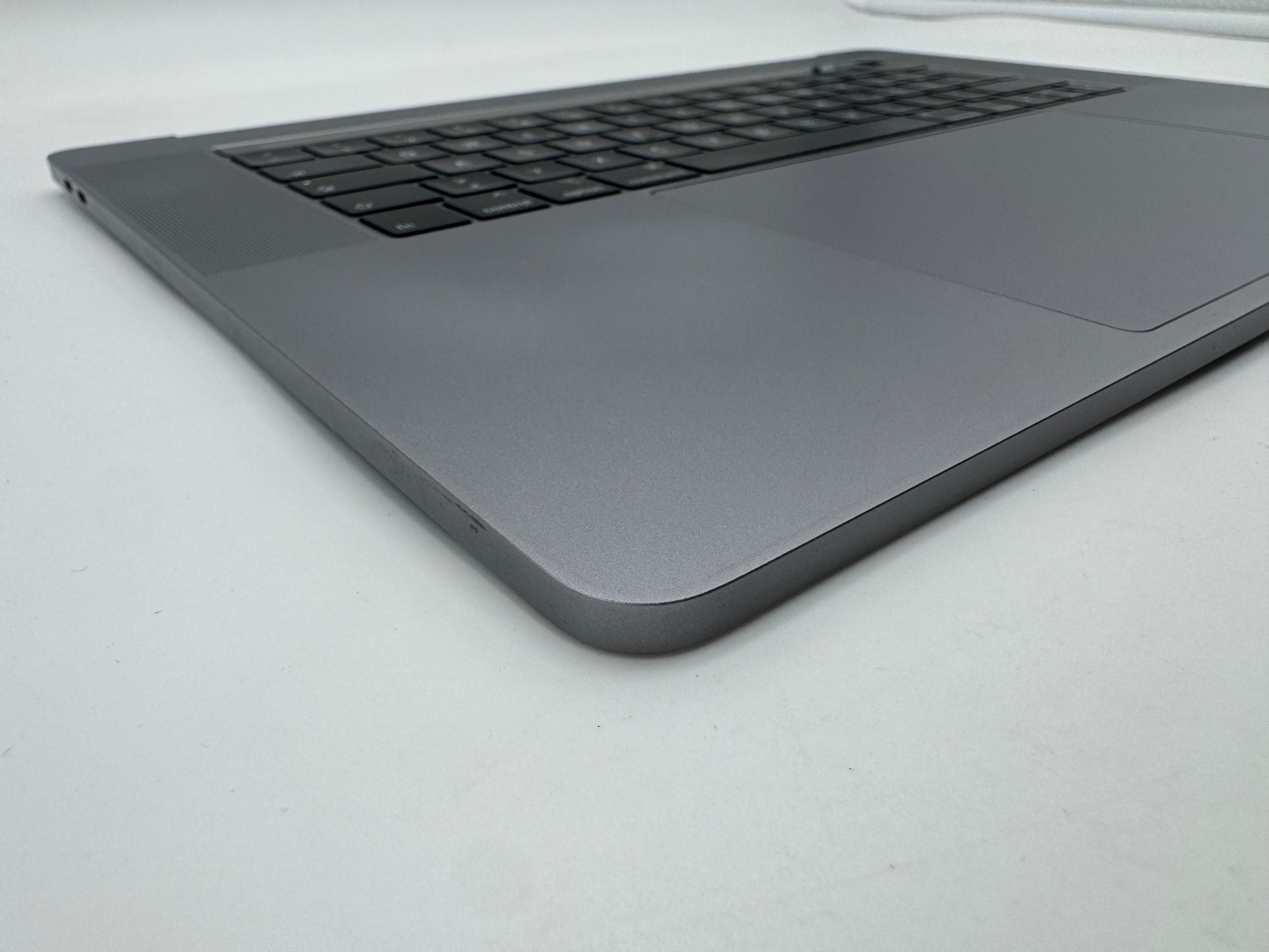 Macbook Pro 15" 2018 2019 A1990 QWERTZ Topcase Trackpad Tastatur Grau #T976