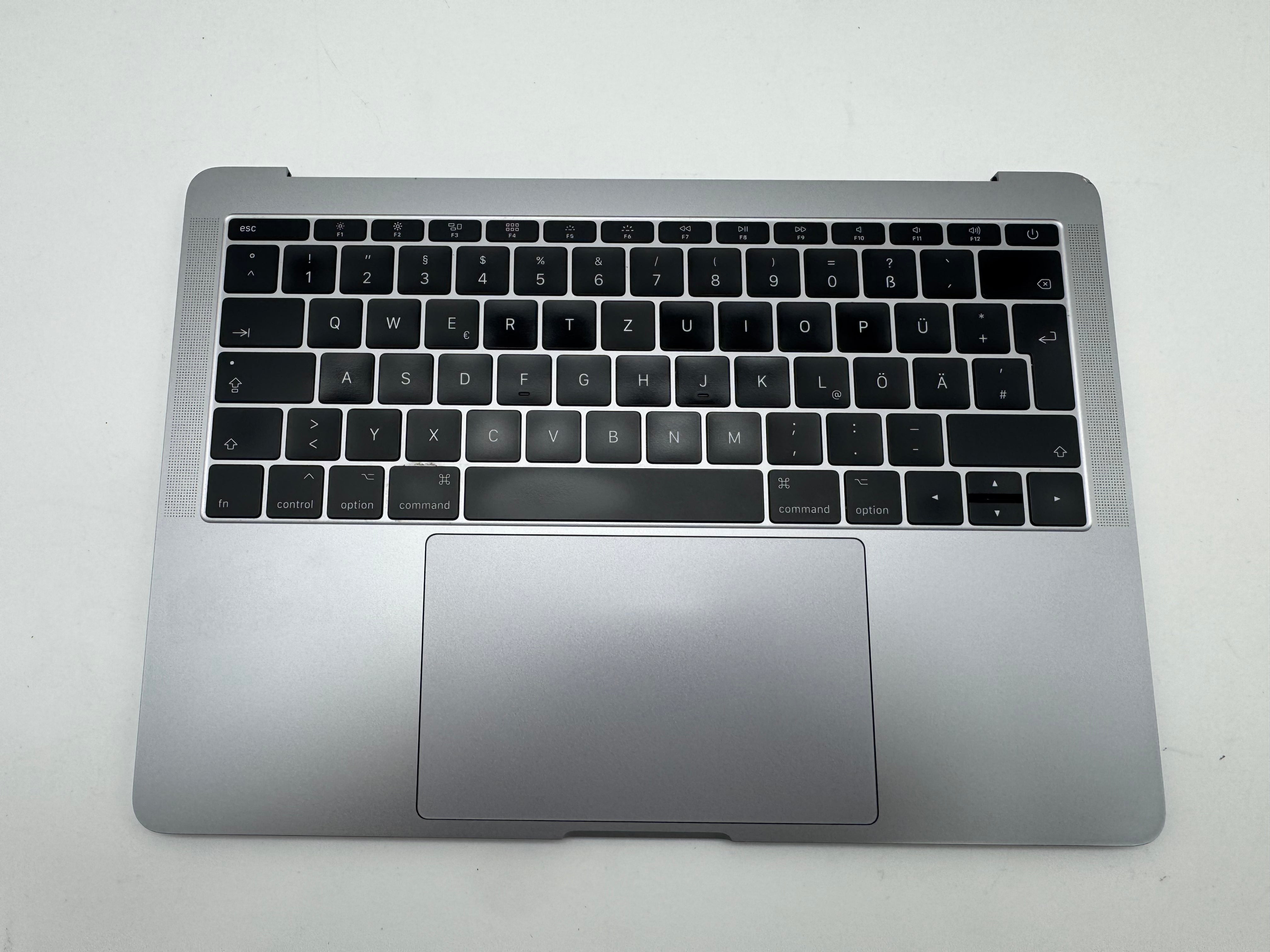 Macbook Pro 13" 2016 2017 A1708 Topcase QWERTZ Gehäuse Grau #T991