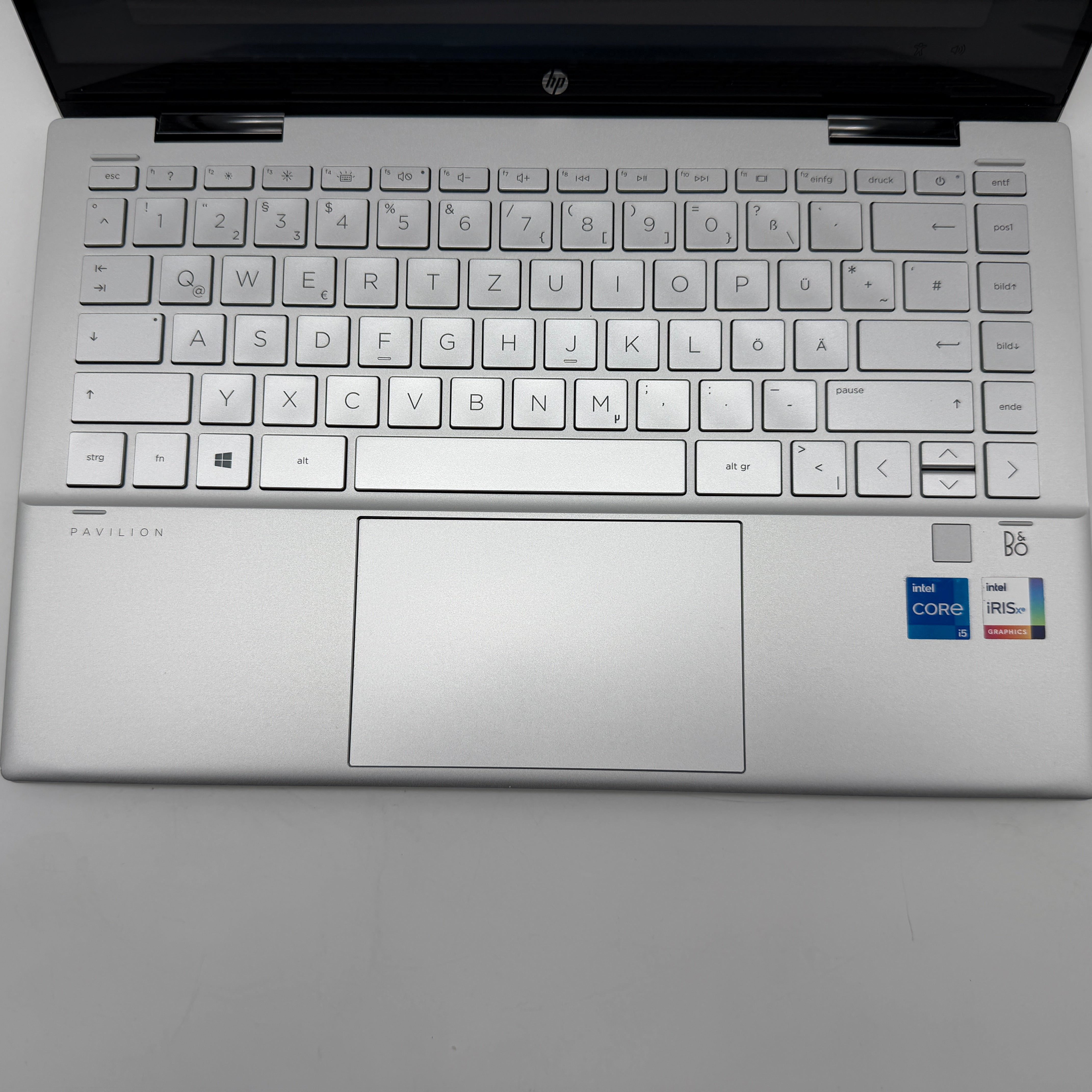 HP Pavilion x360 14-dy0055ng i5-1135G7 8GB 256GB SSD 100% Akku Silber Touch MwSt. #PSW160
